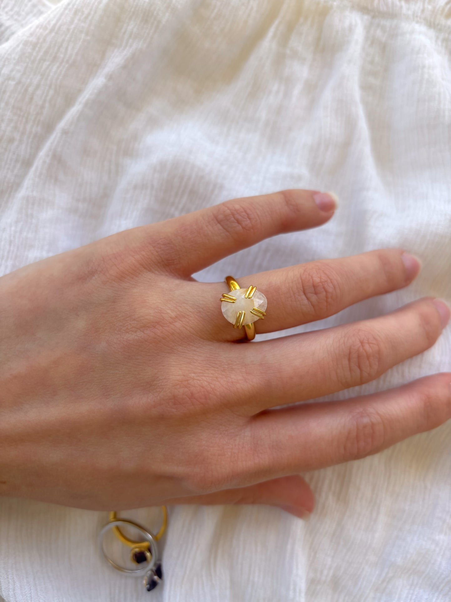 Moonstone Ring