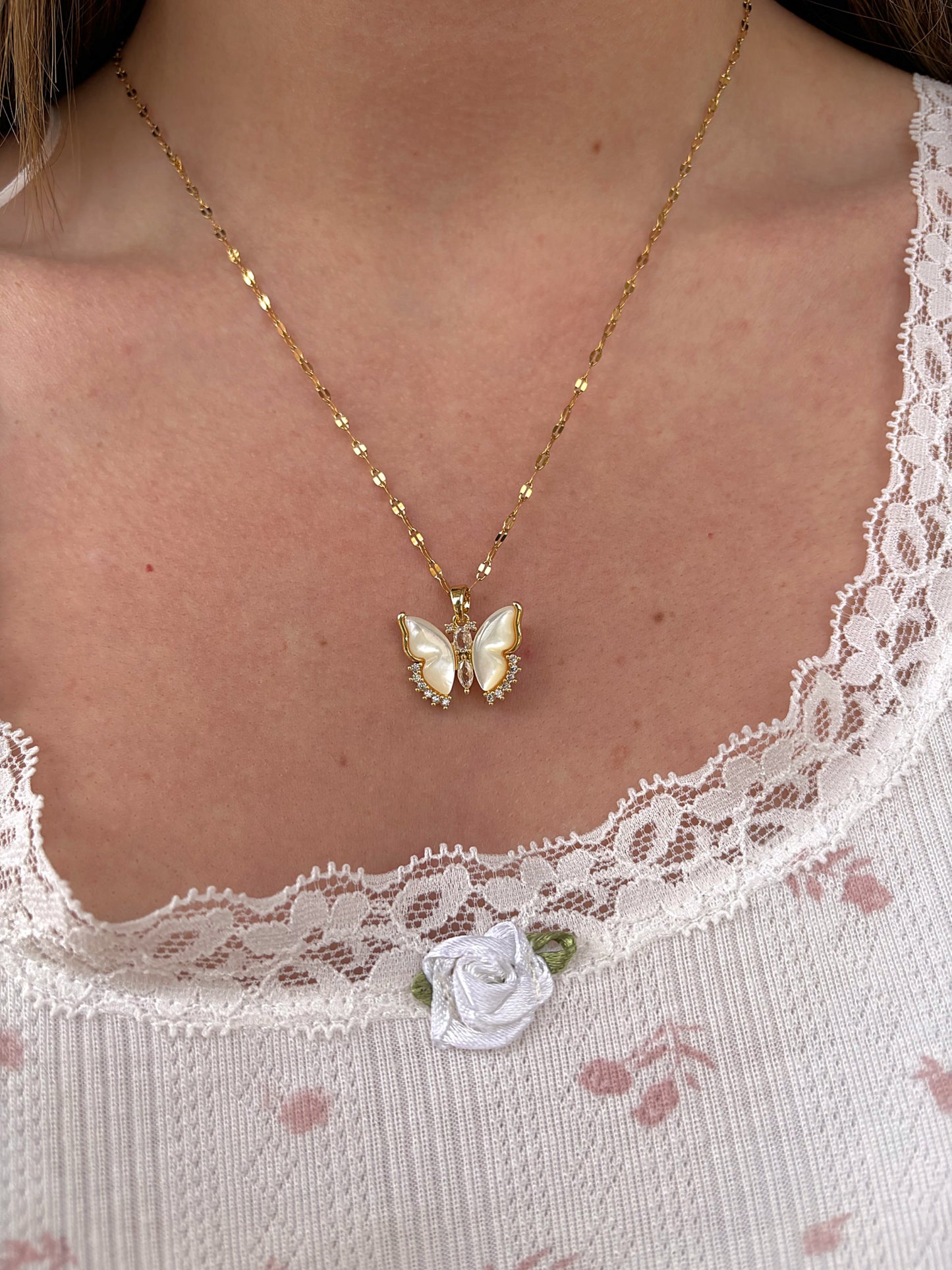 Give Me Butterflies Necklace