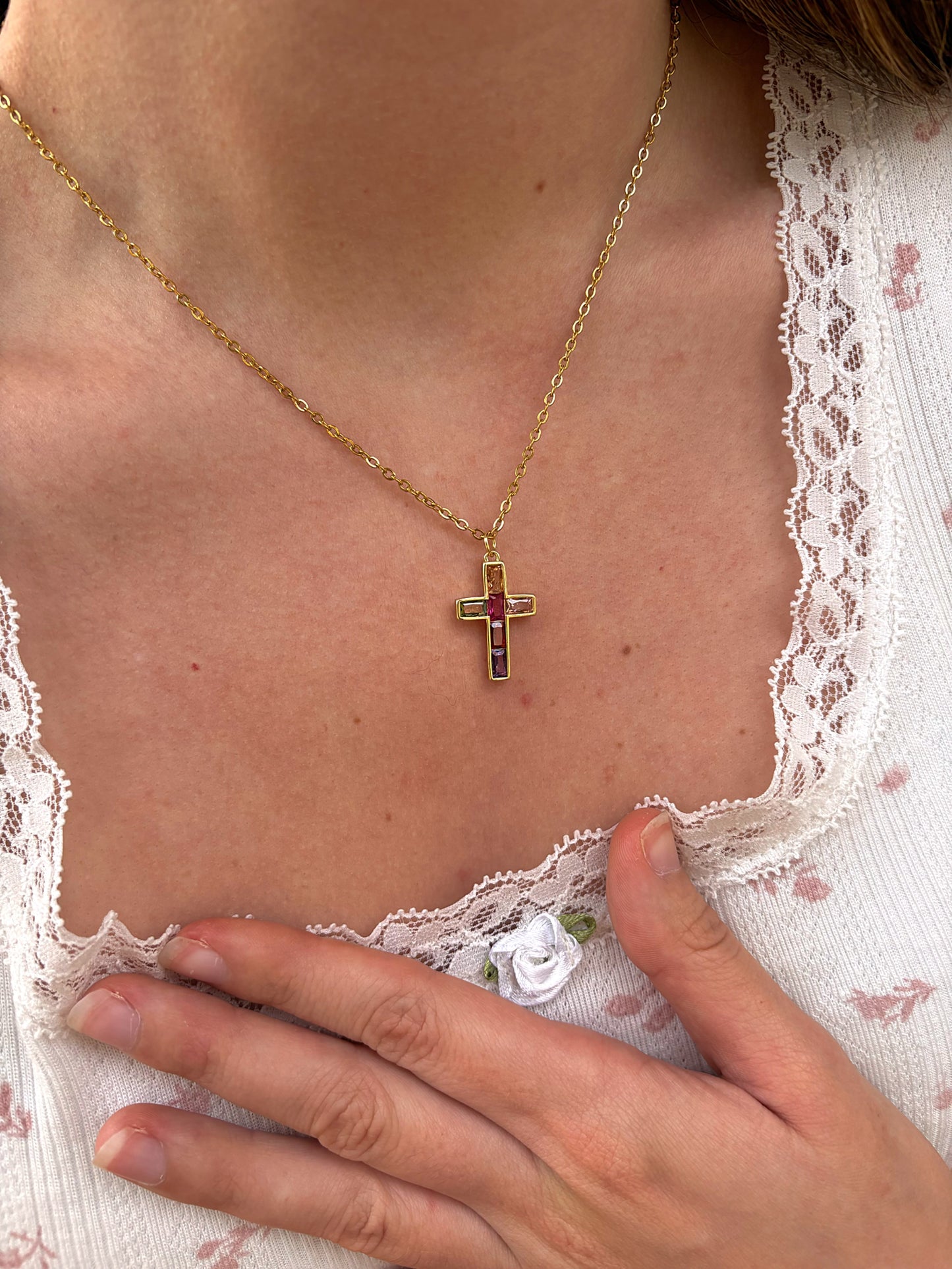 Faithful Gem Necklace