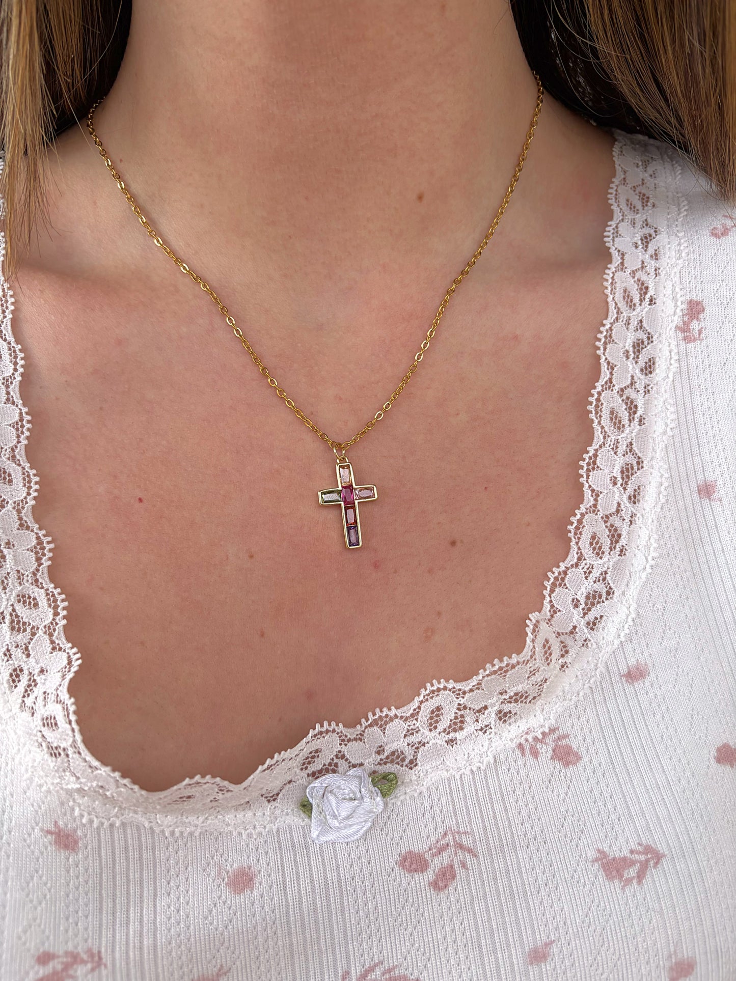 Faithful Gem Necklace