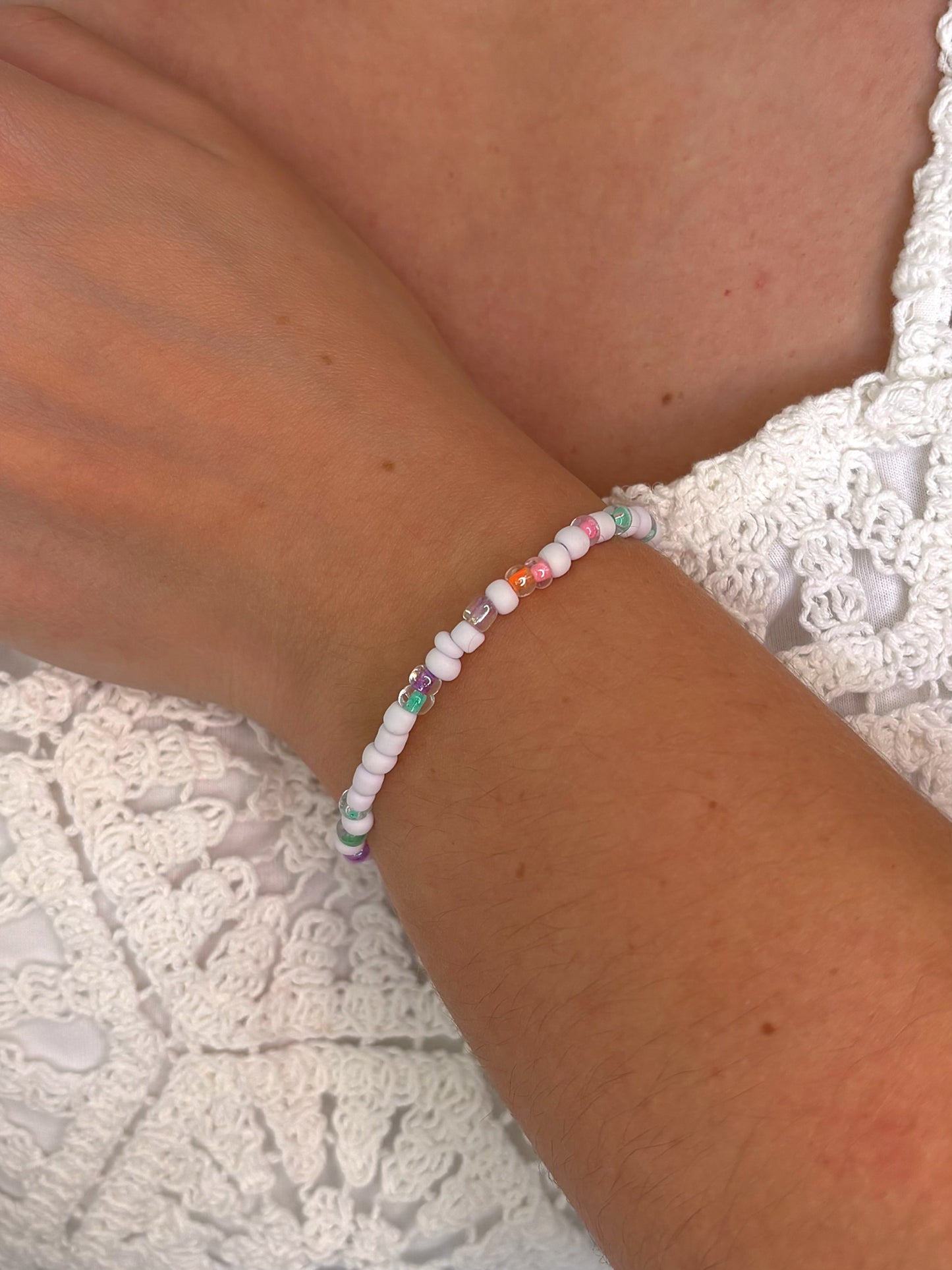 Lilac Confetti Bracelet