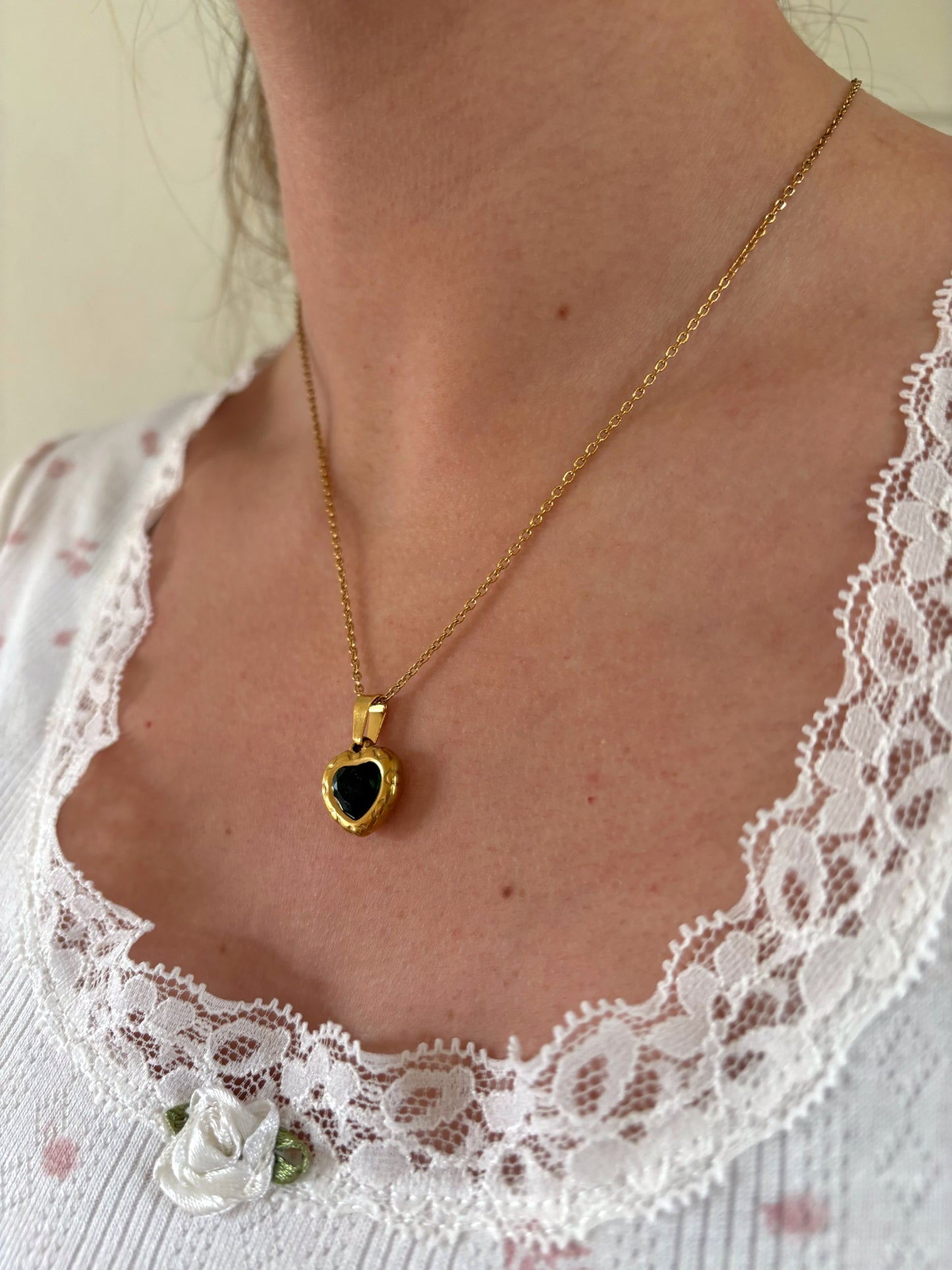 Vintage Heart Necklace