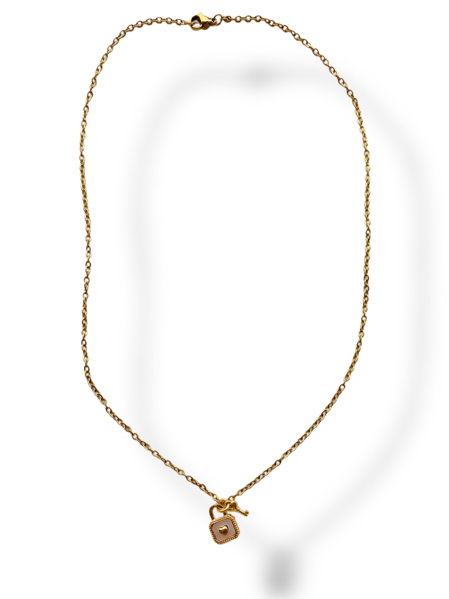 Izzy’s Lock Necklace