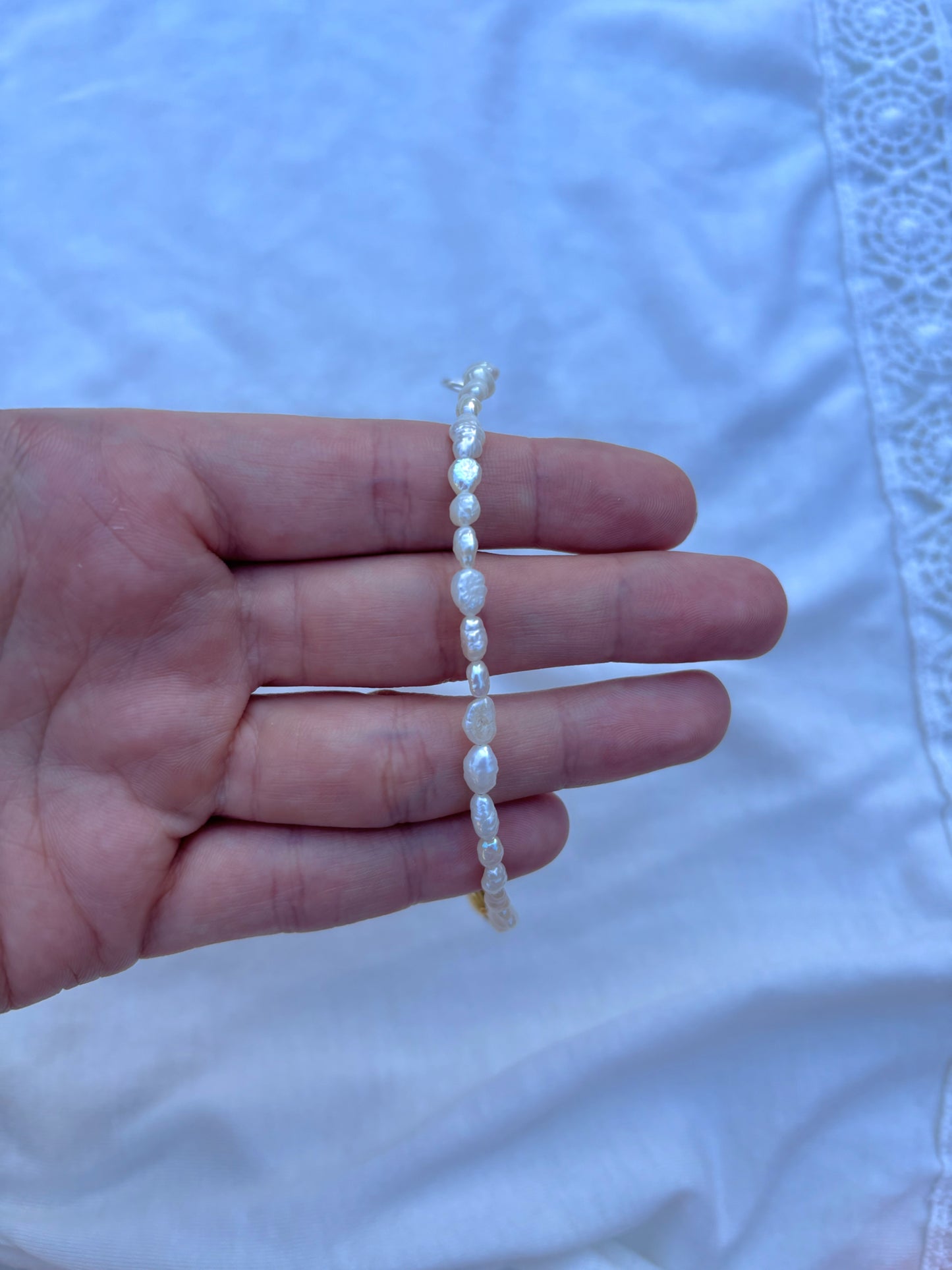 Rice Pearl Bracelet
