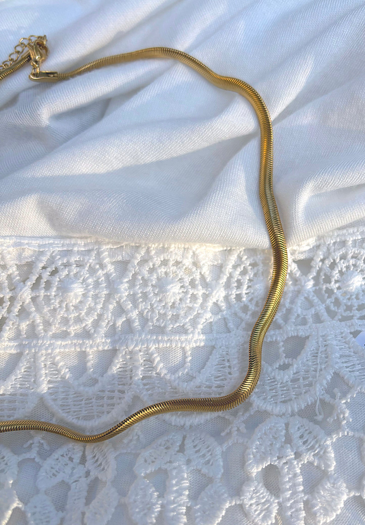 Herringbone Chain Necklace