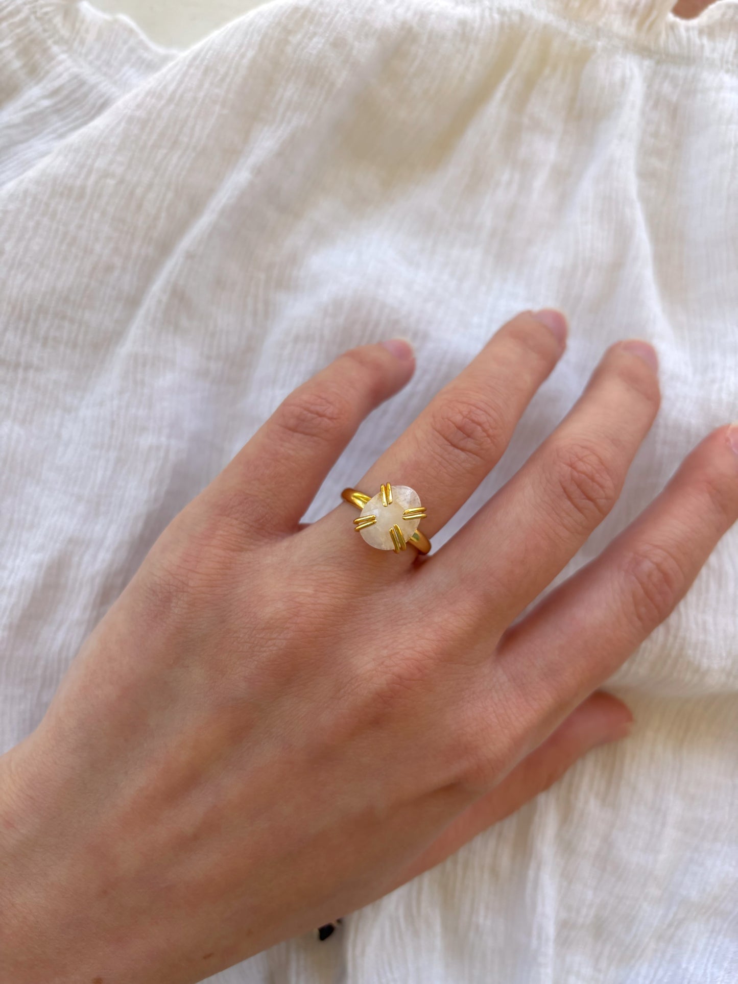 Moonstone Ring