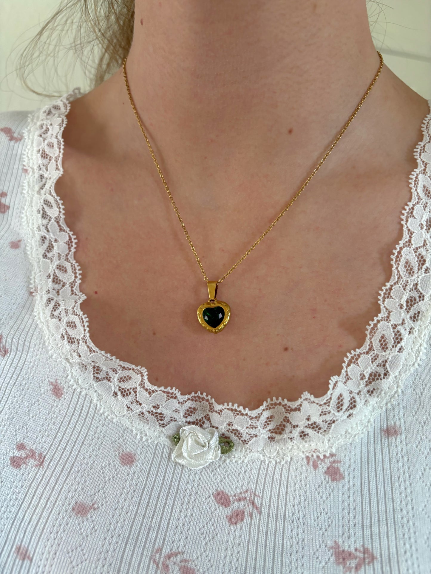 Vintage Heart Necklace