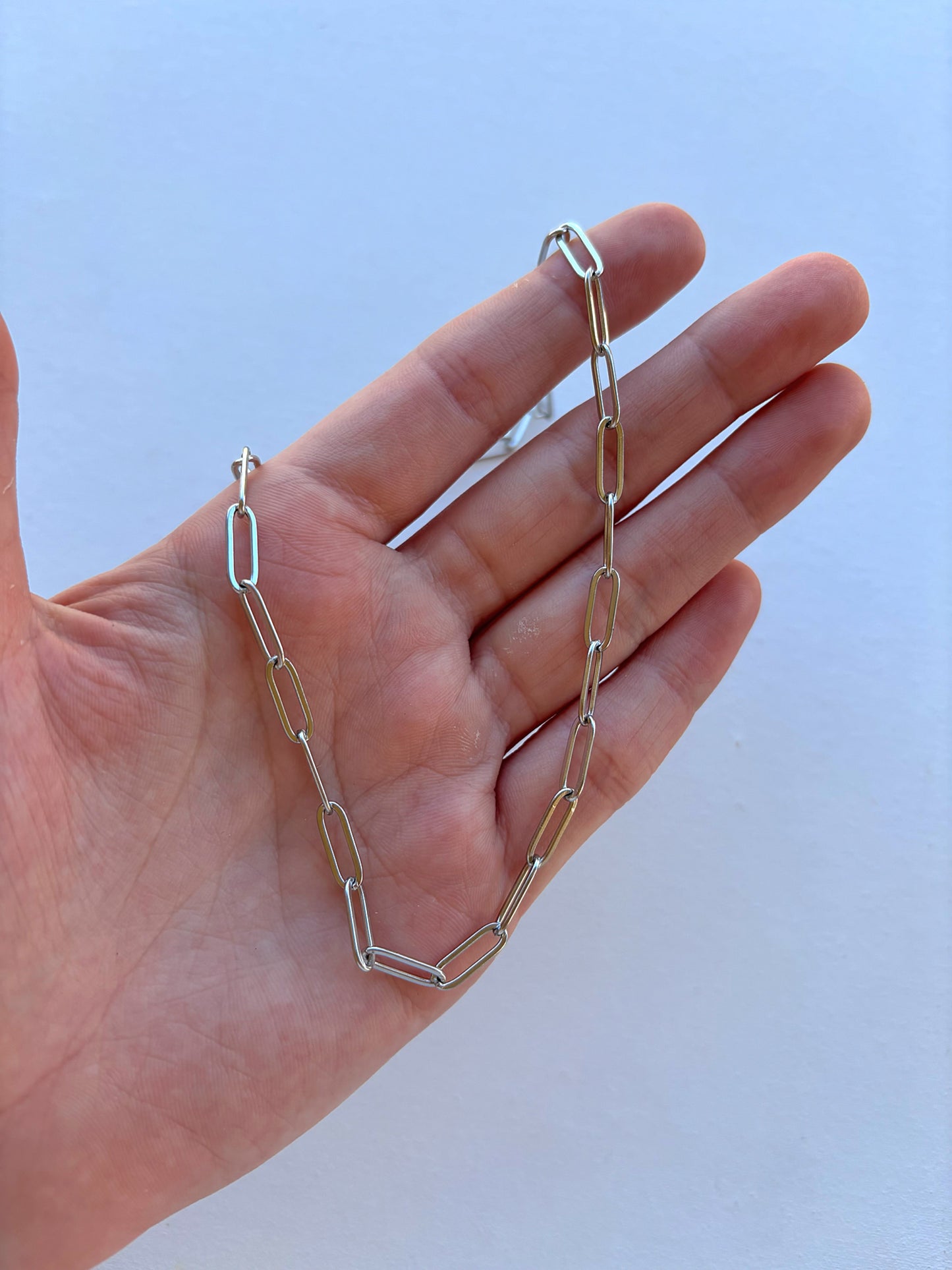 Paper Clip Necklace
