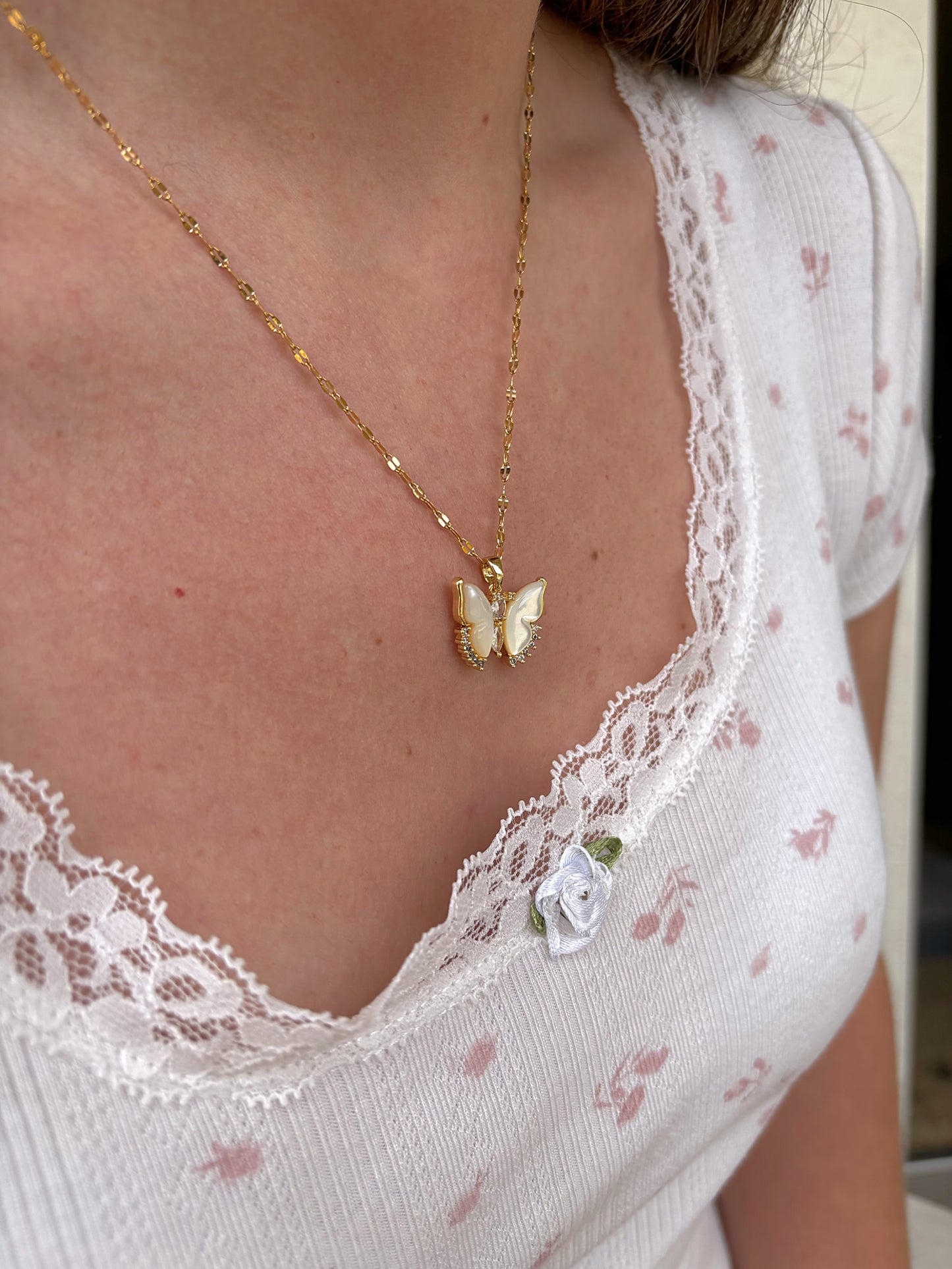 Give Me Butterflies Necklace