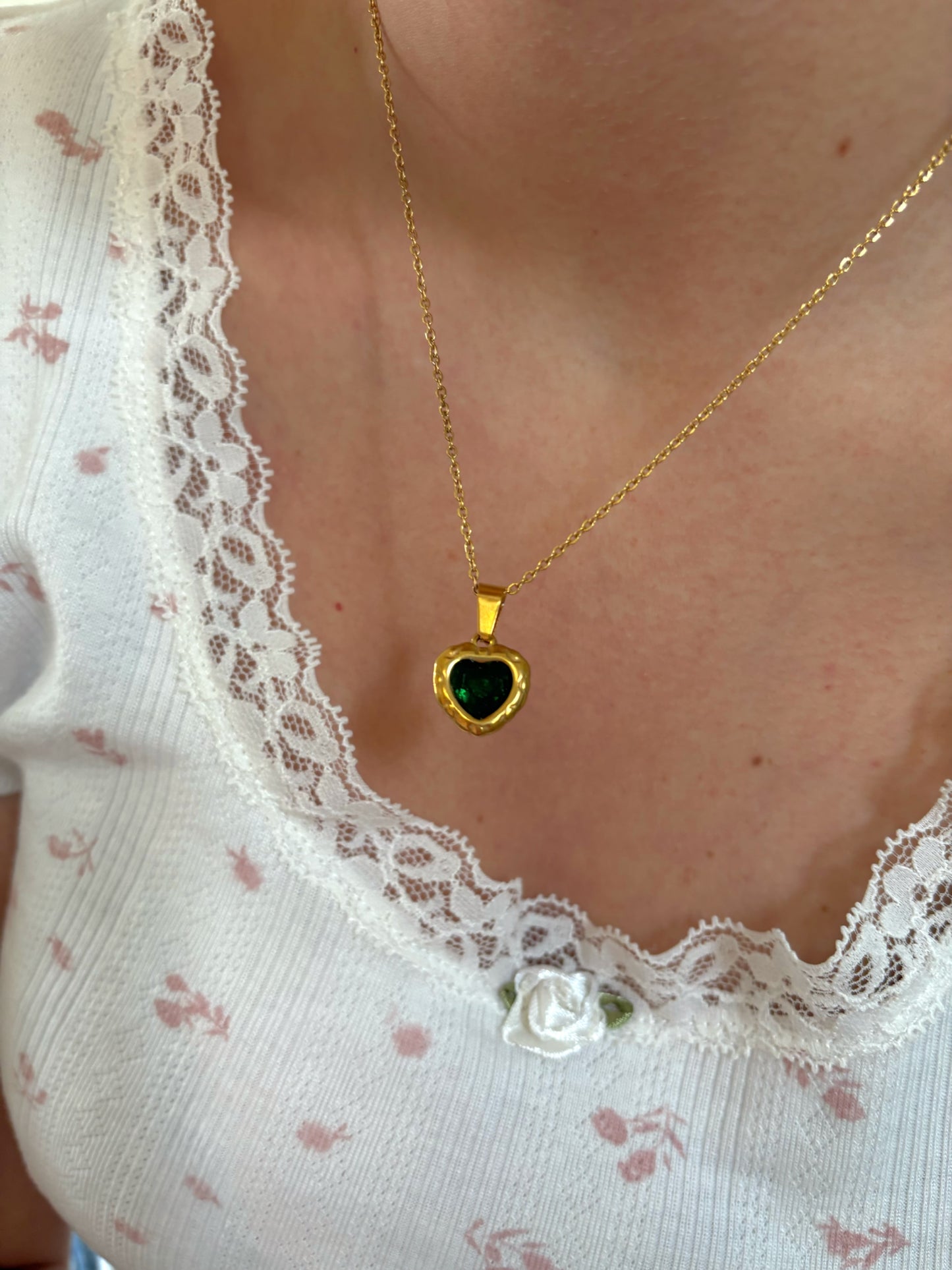 Vintage Heart Necklace