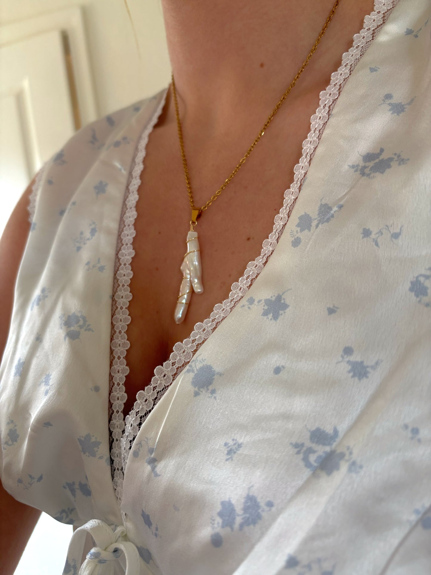 Pearl Drop Necklace