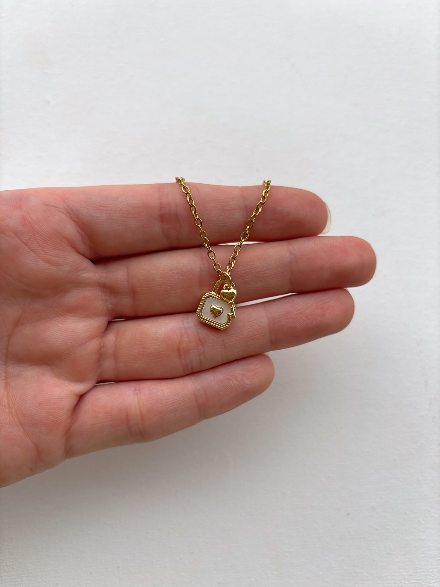 Izzy’s Lock Necklace