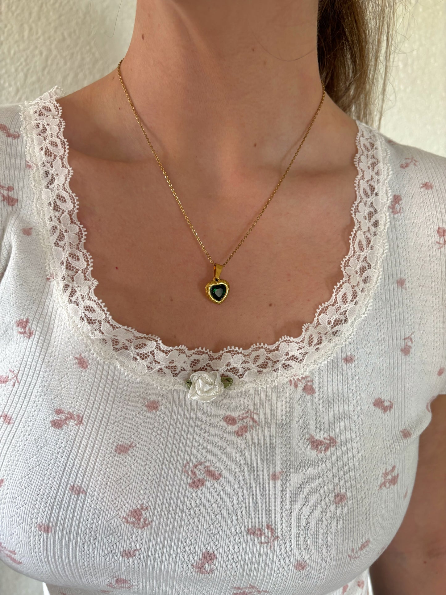 Vintage Heart Necklace