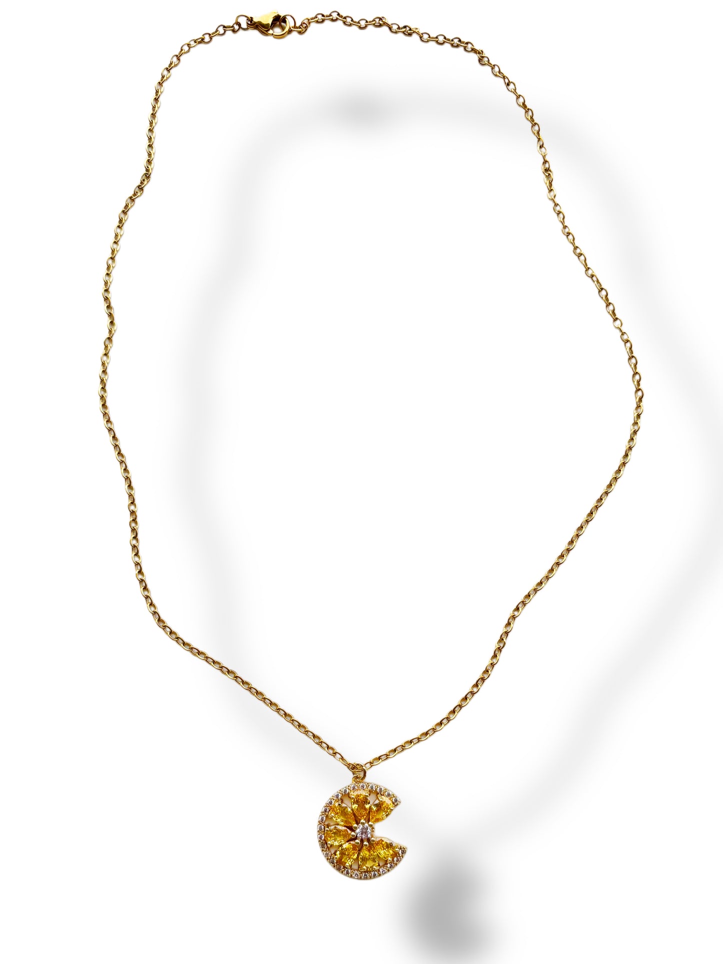 Orange Juice Necklace