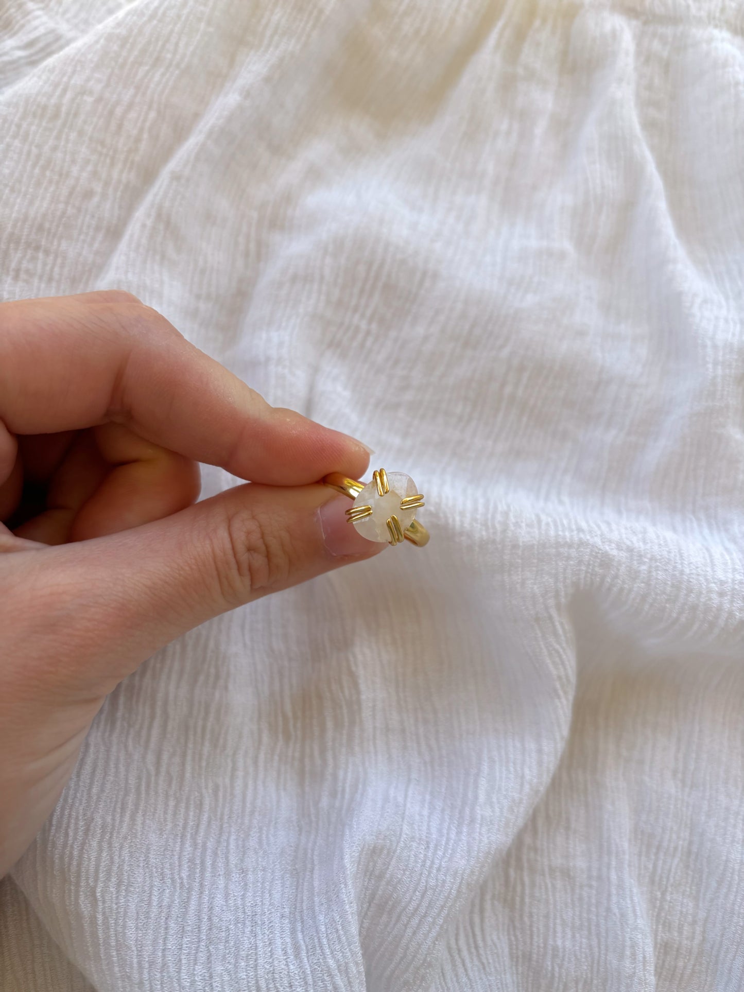 Moonstone Ring