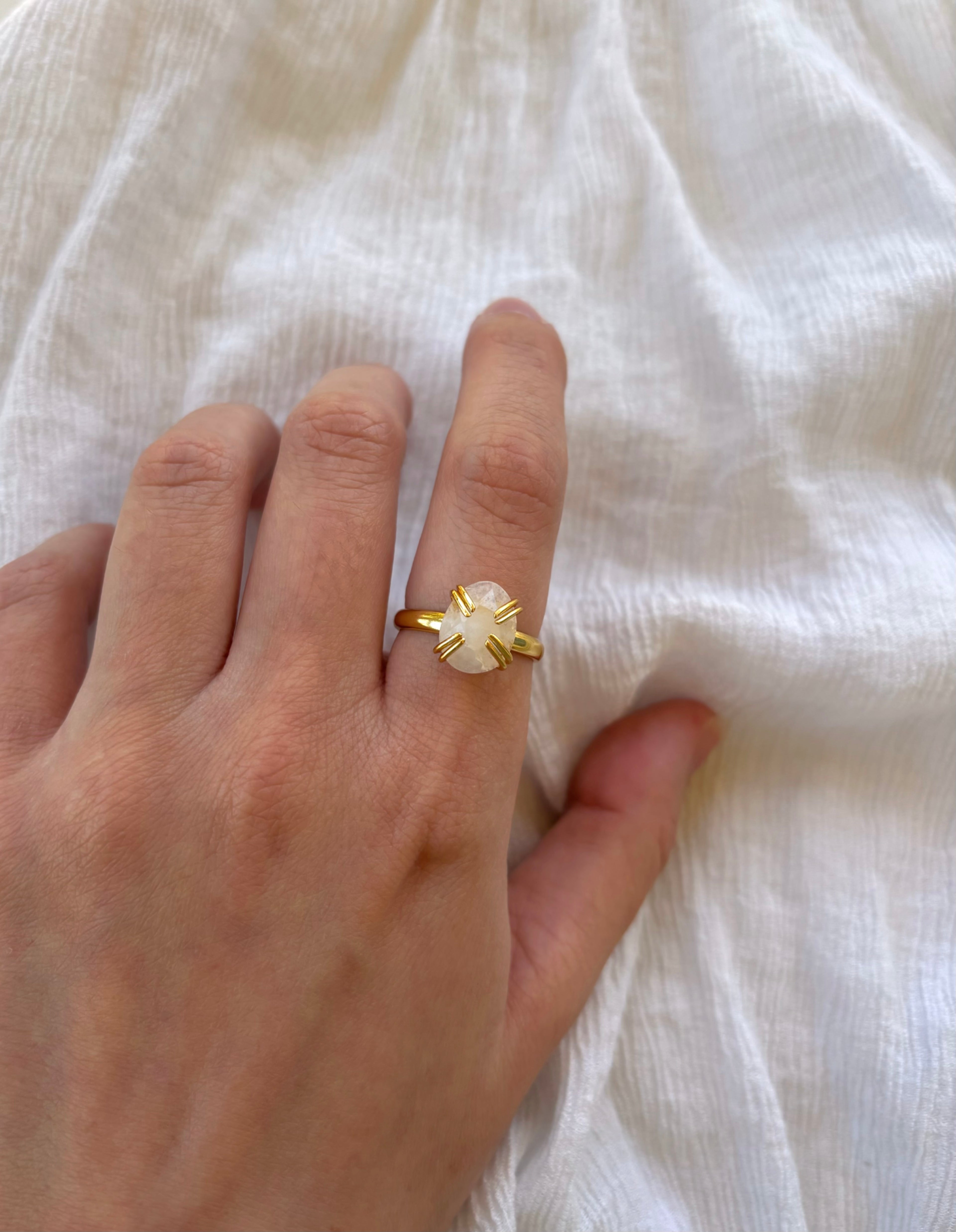Moonstone Ring