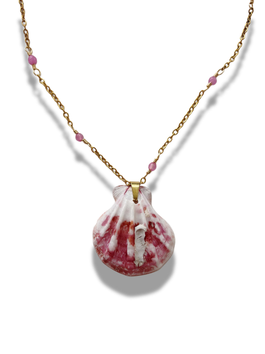 Pink Paradise Shell Necklace