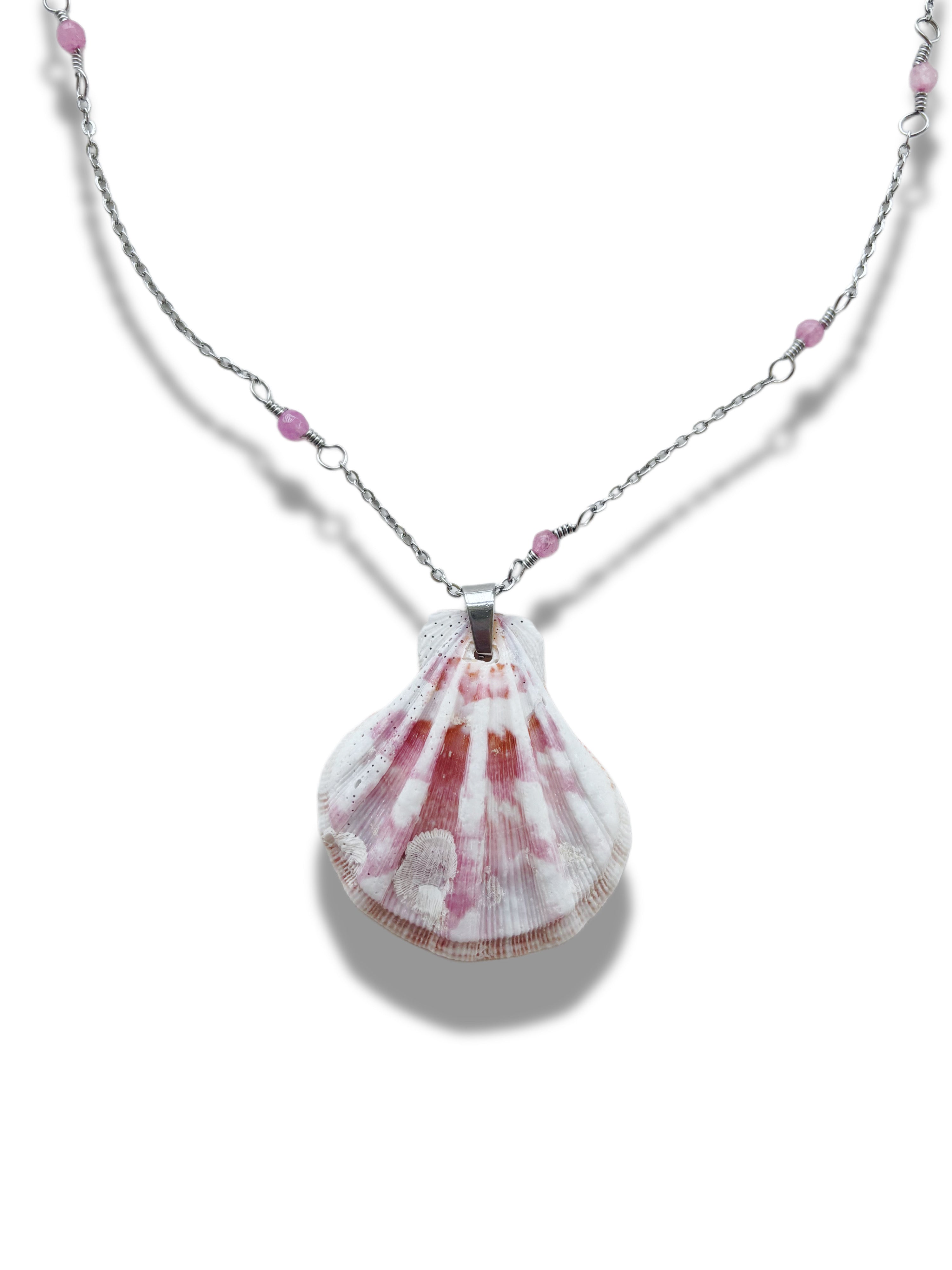 Pink Paradise Shell Necklace