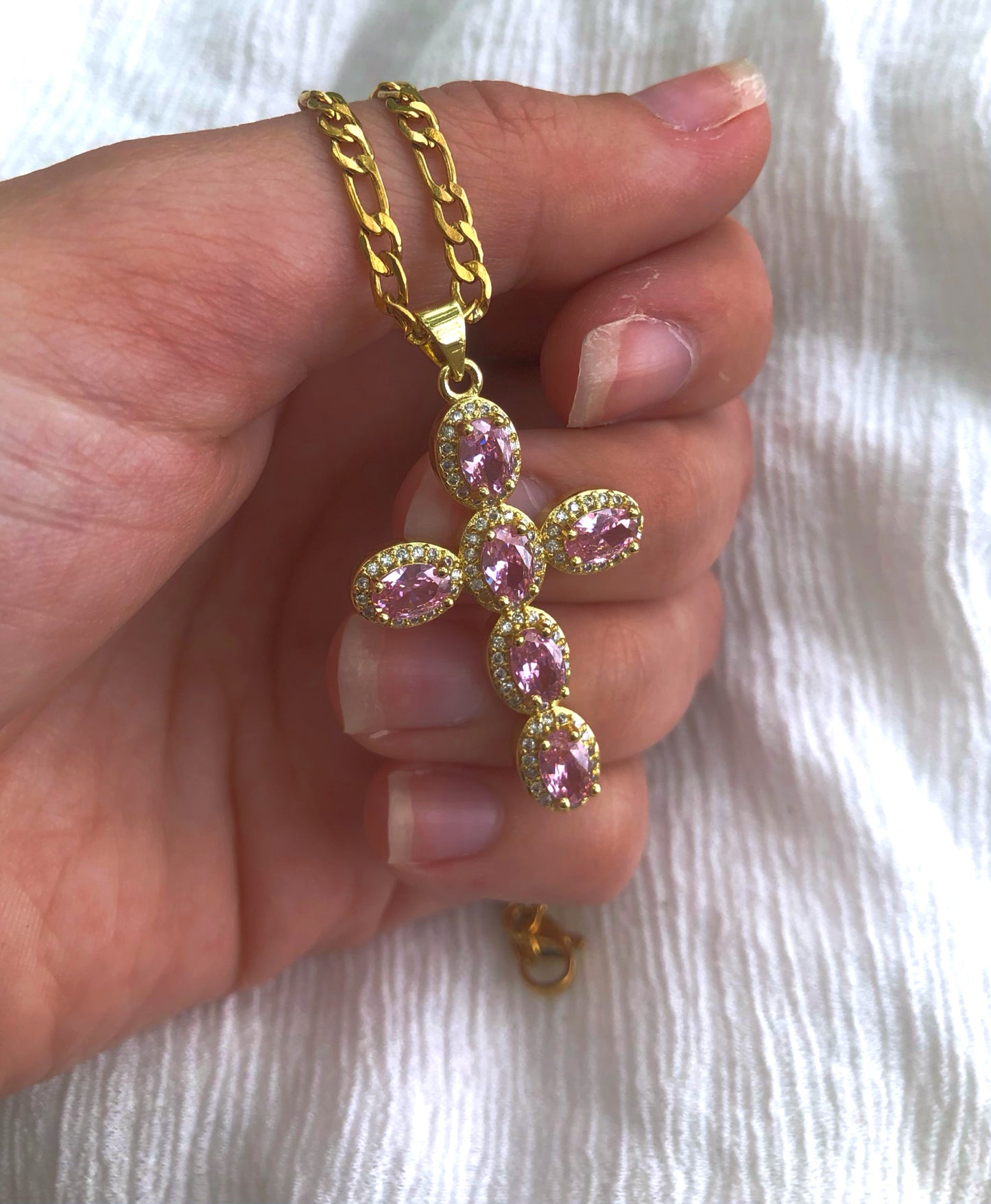 Rosalina Cross Necklace