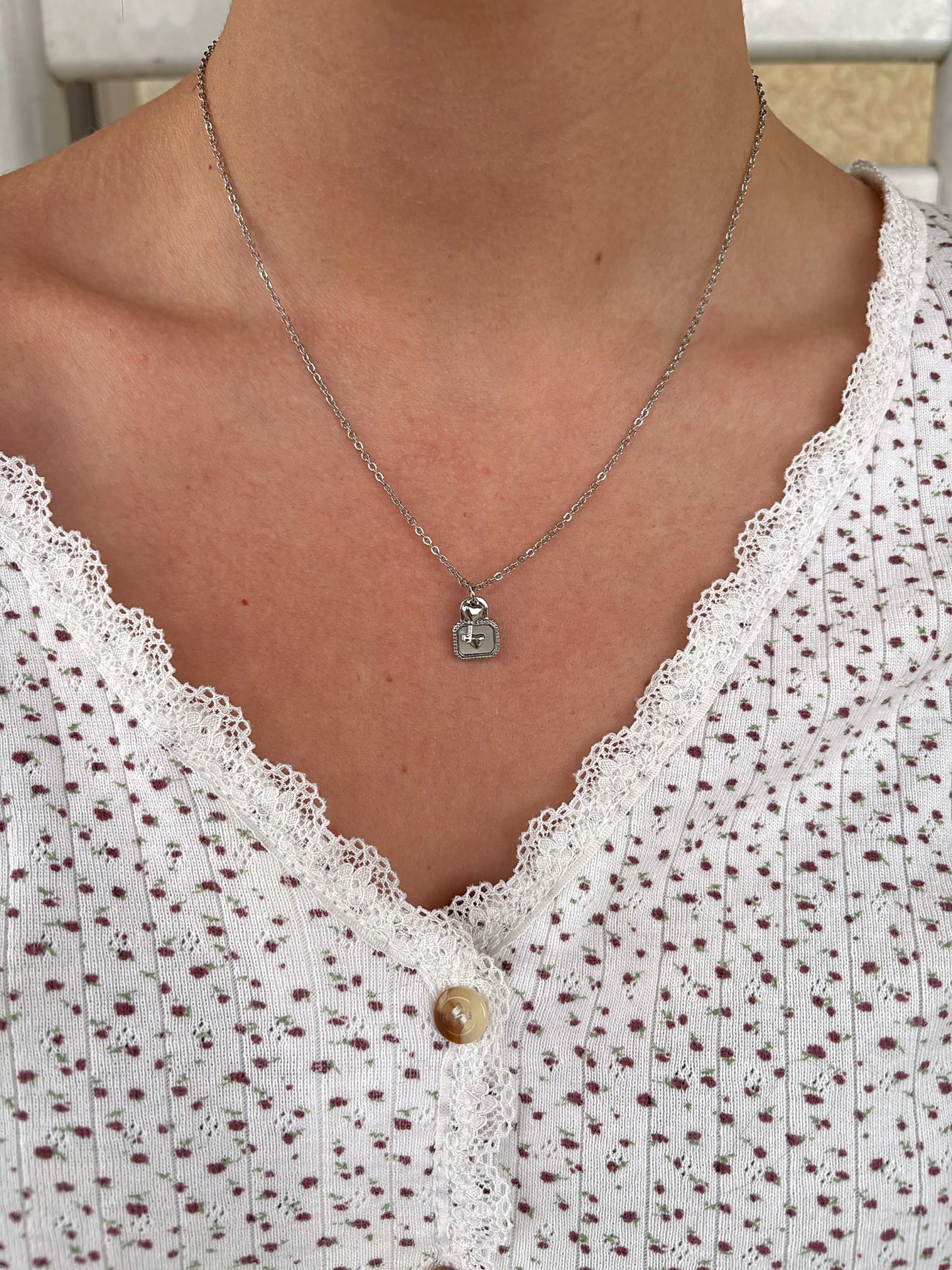Izzy’s Lock Necklace