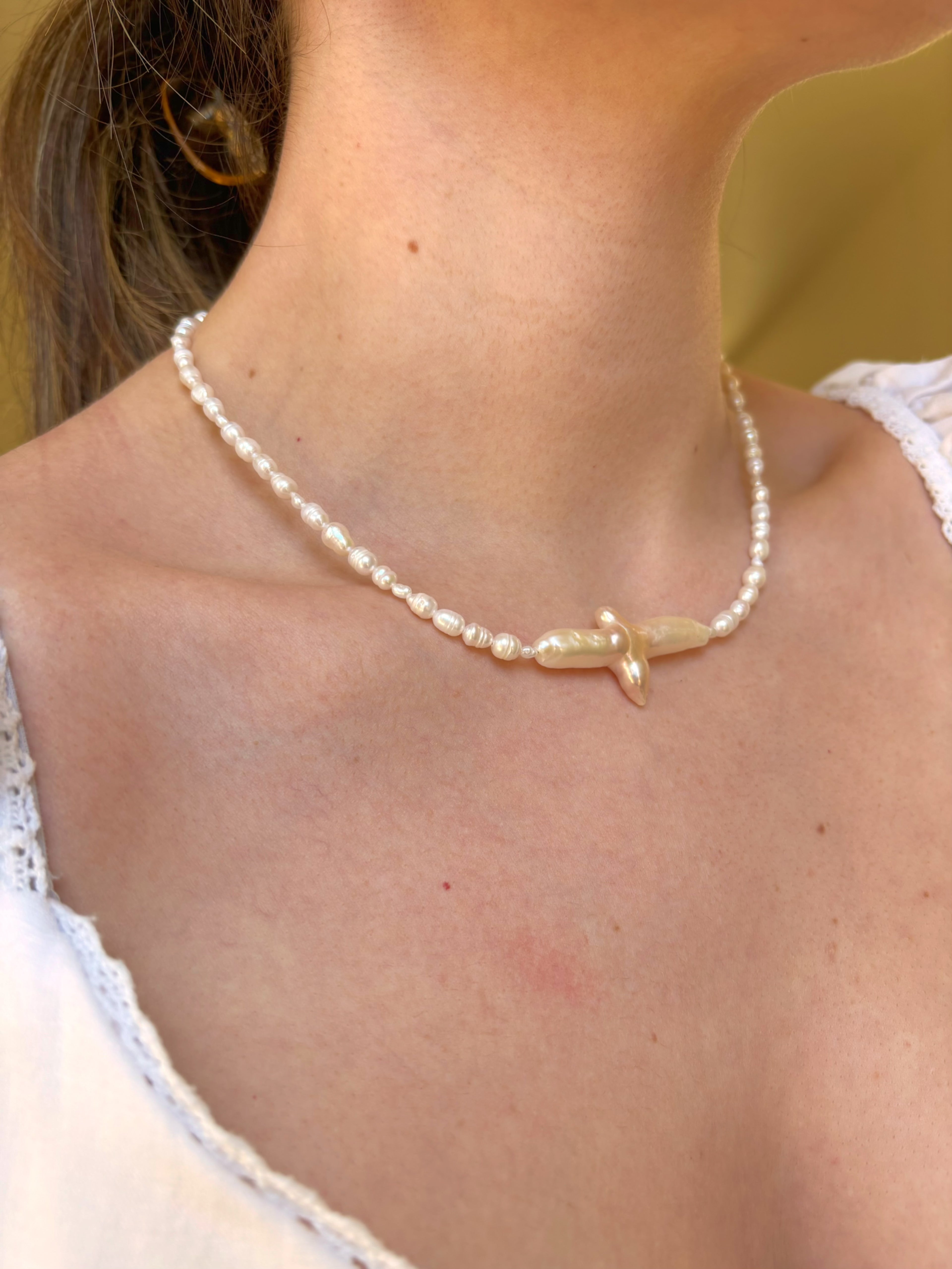 Seaside Pearl Necklace