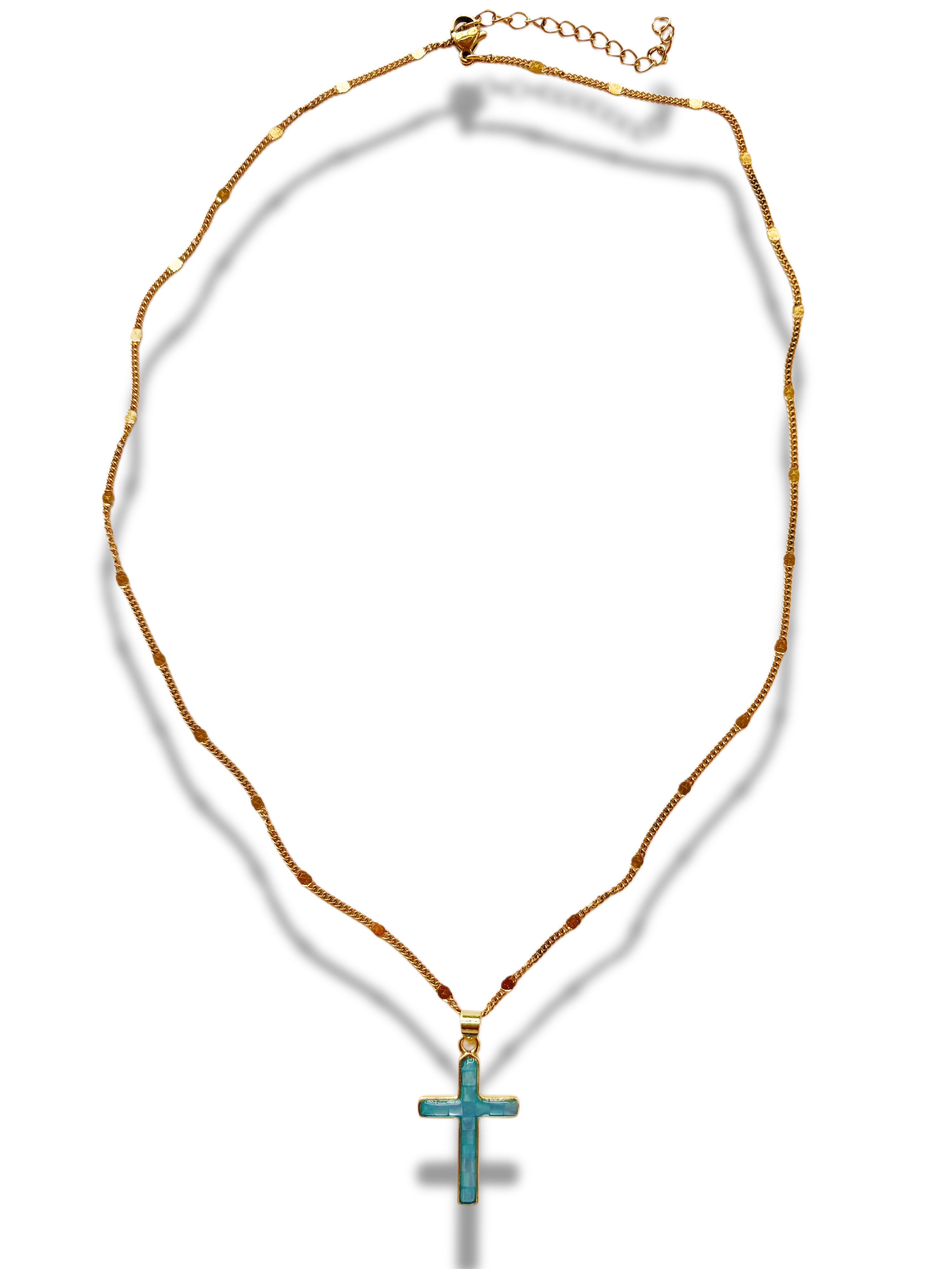 PRE ORDER Marcelina Cross Necklace
