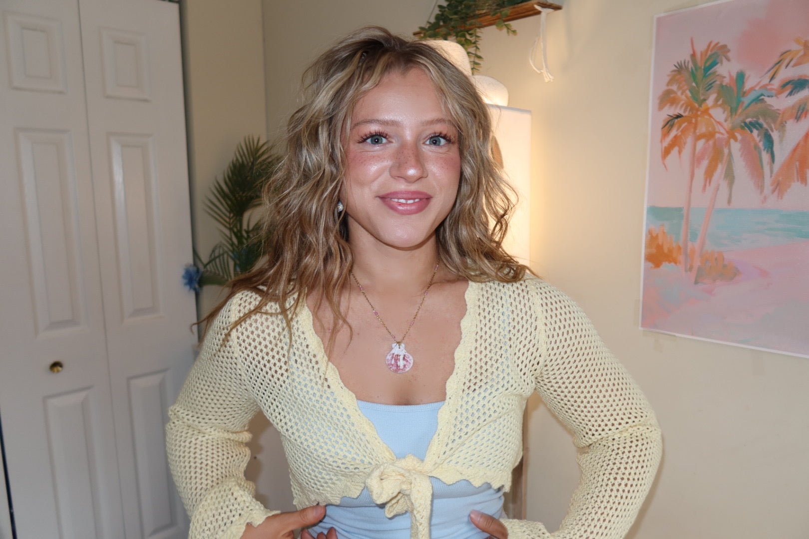 Pink Paradise Shell Necklace