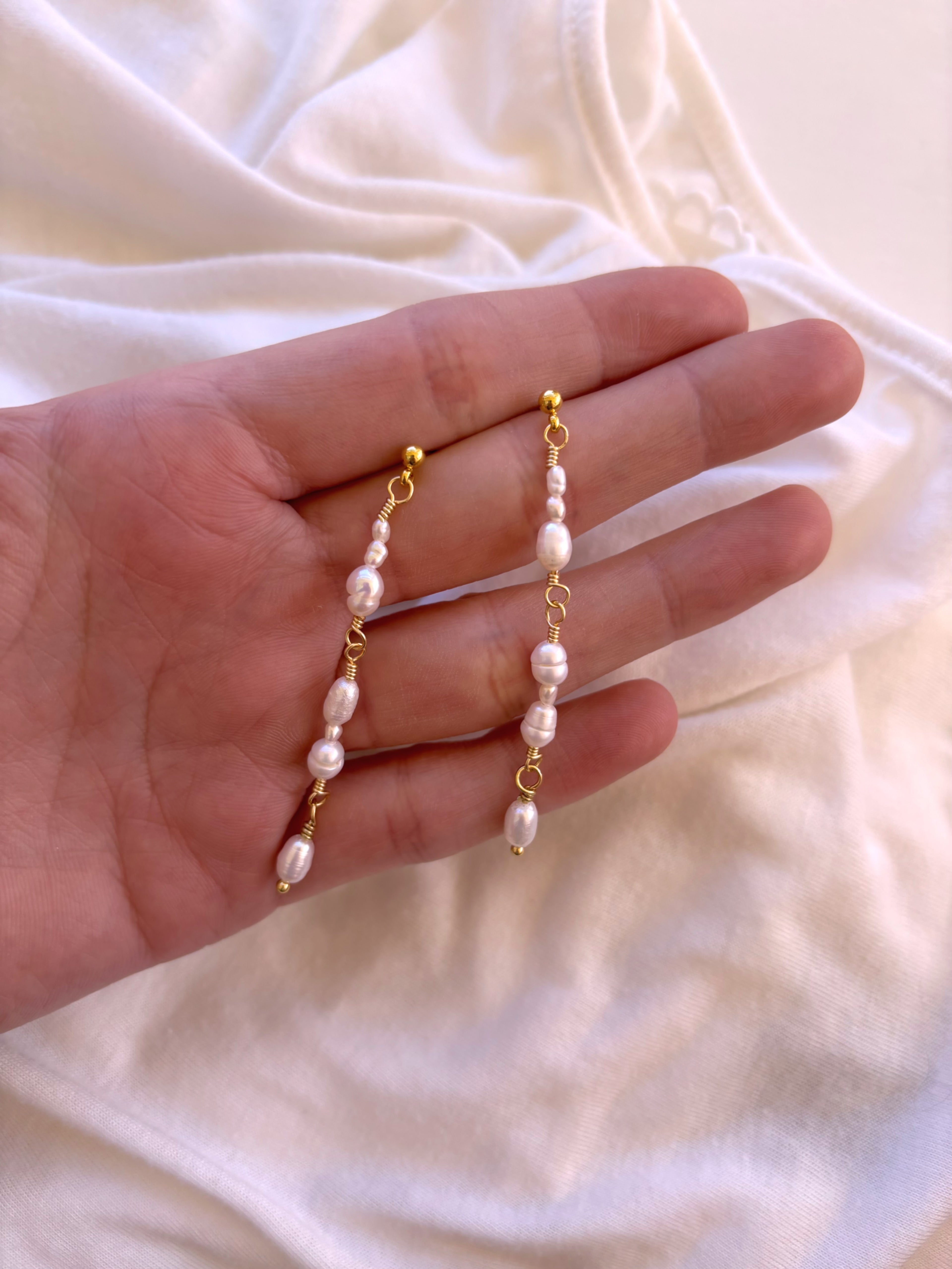 Seaside Pearl Studs