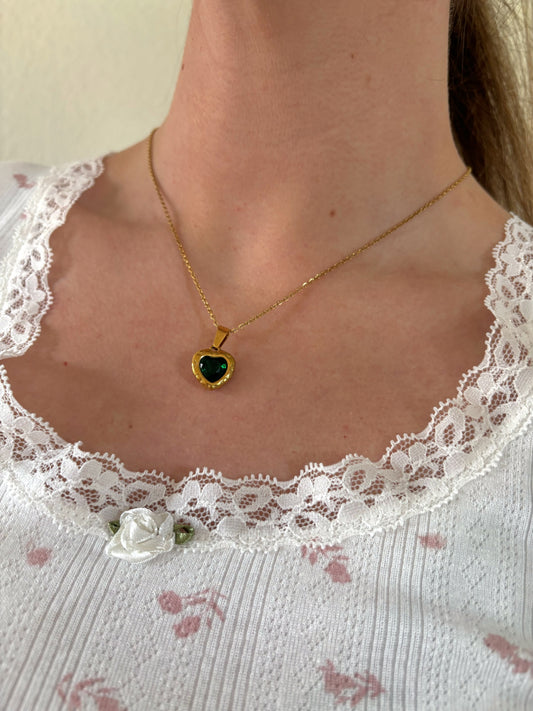 Vintage Heart Necklace