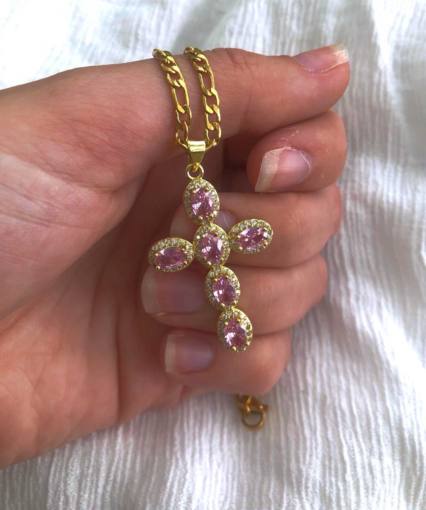 Rosalina Cross Necklace