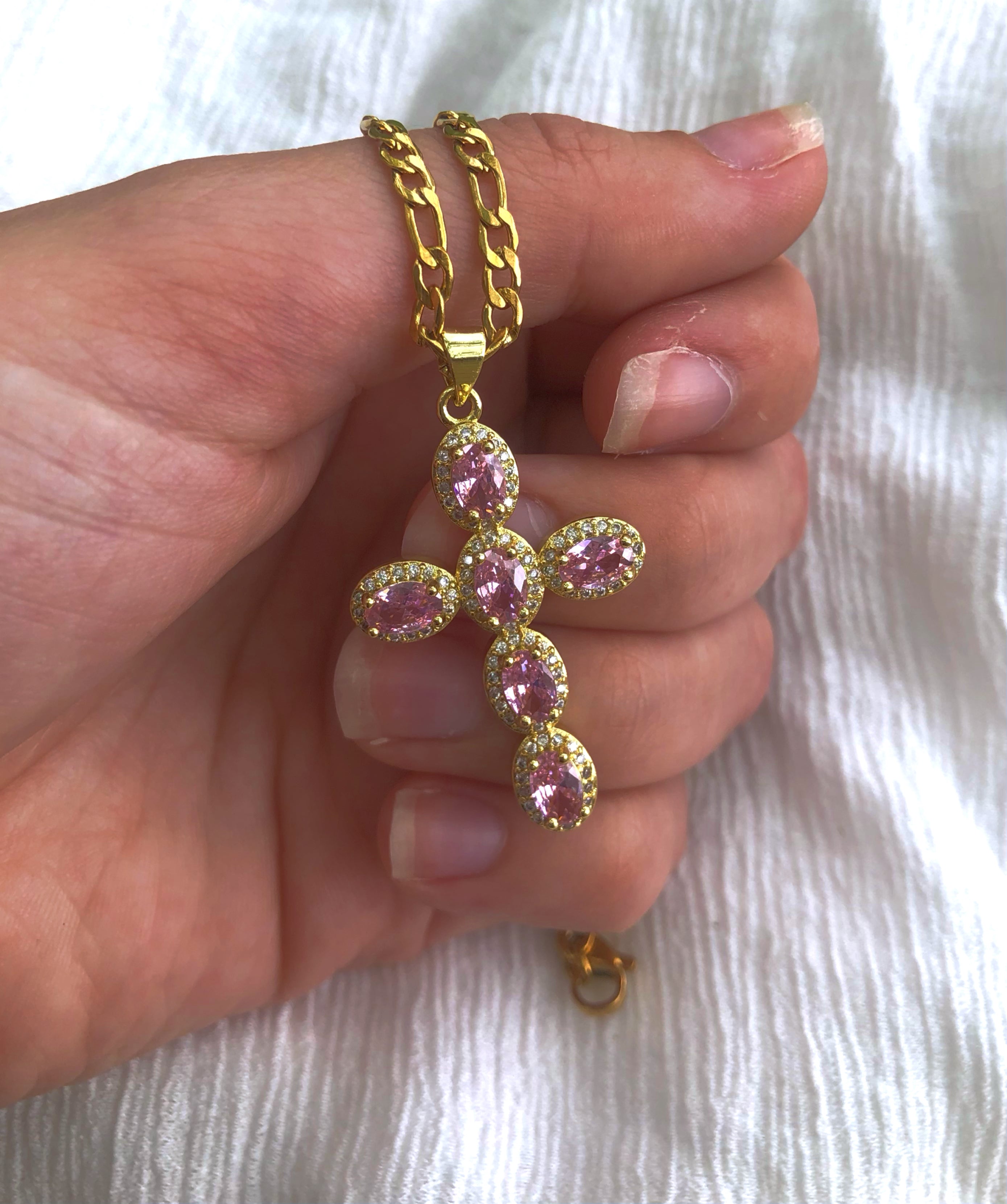 Rosalina Cross Necklace