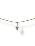 Pearl Cross Necklace