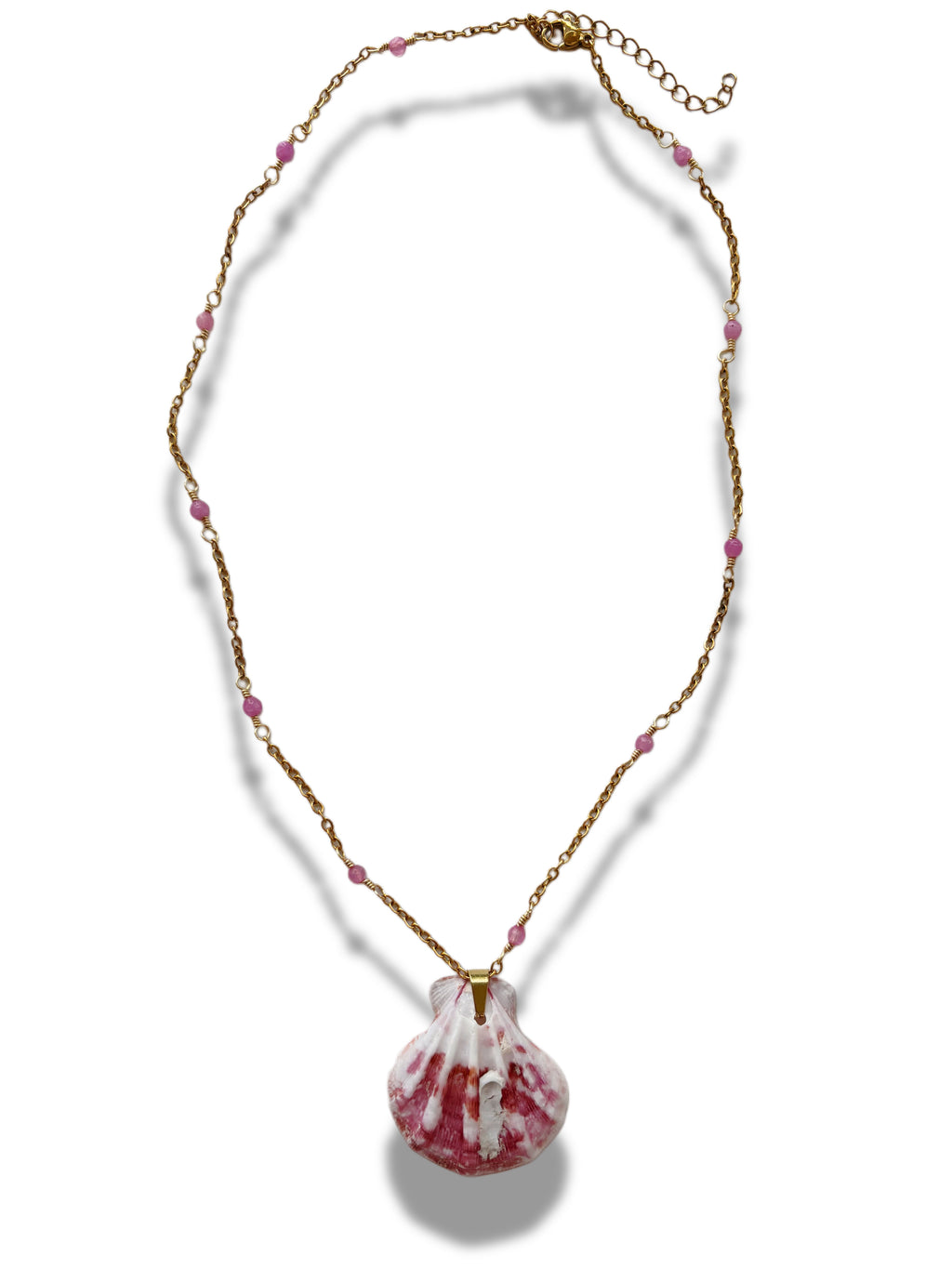 Pink Paradise Shell Necklace