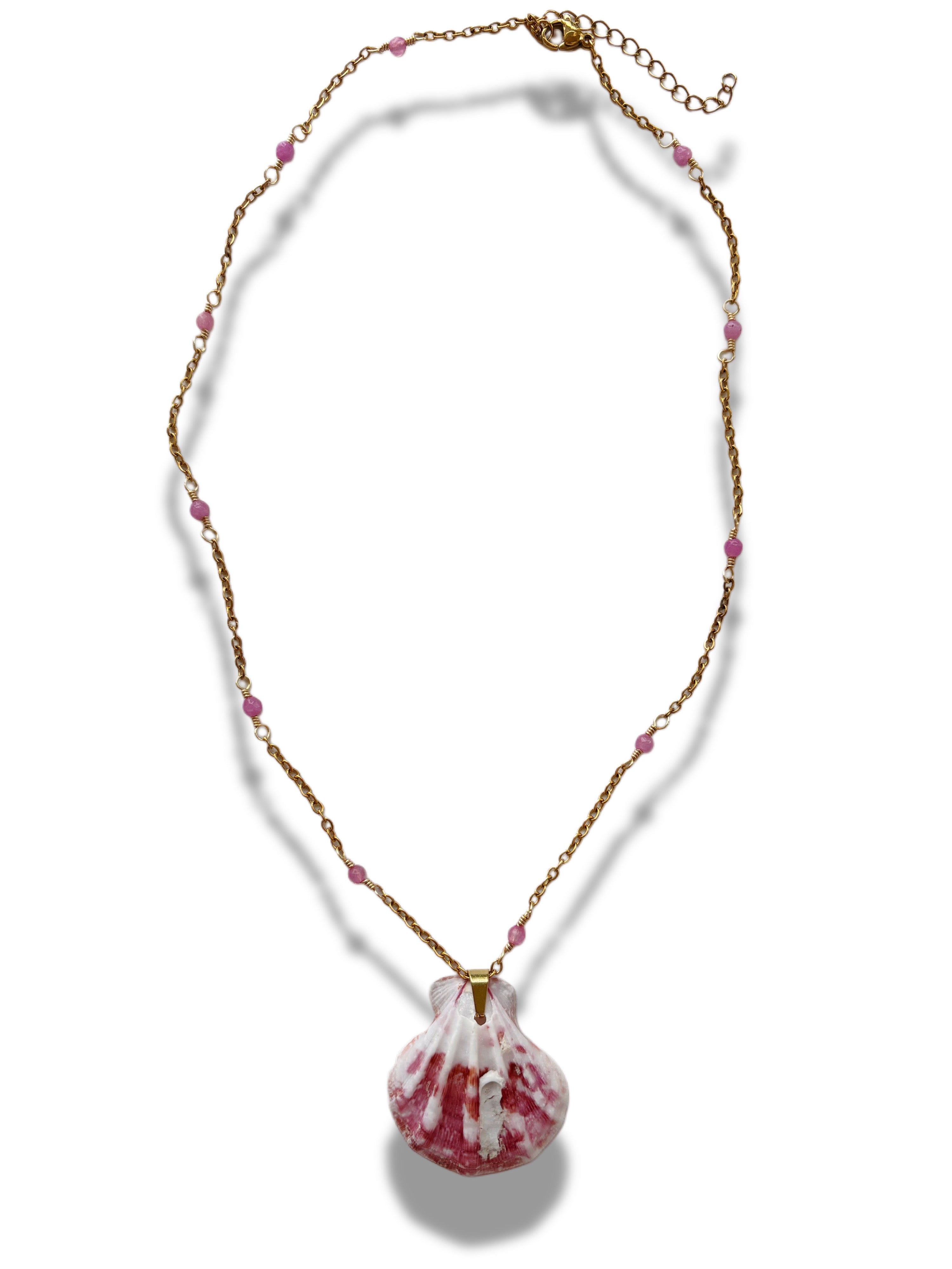 Pink Paradise Shell Necklace