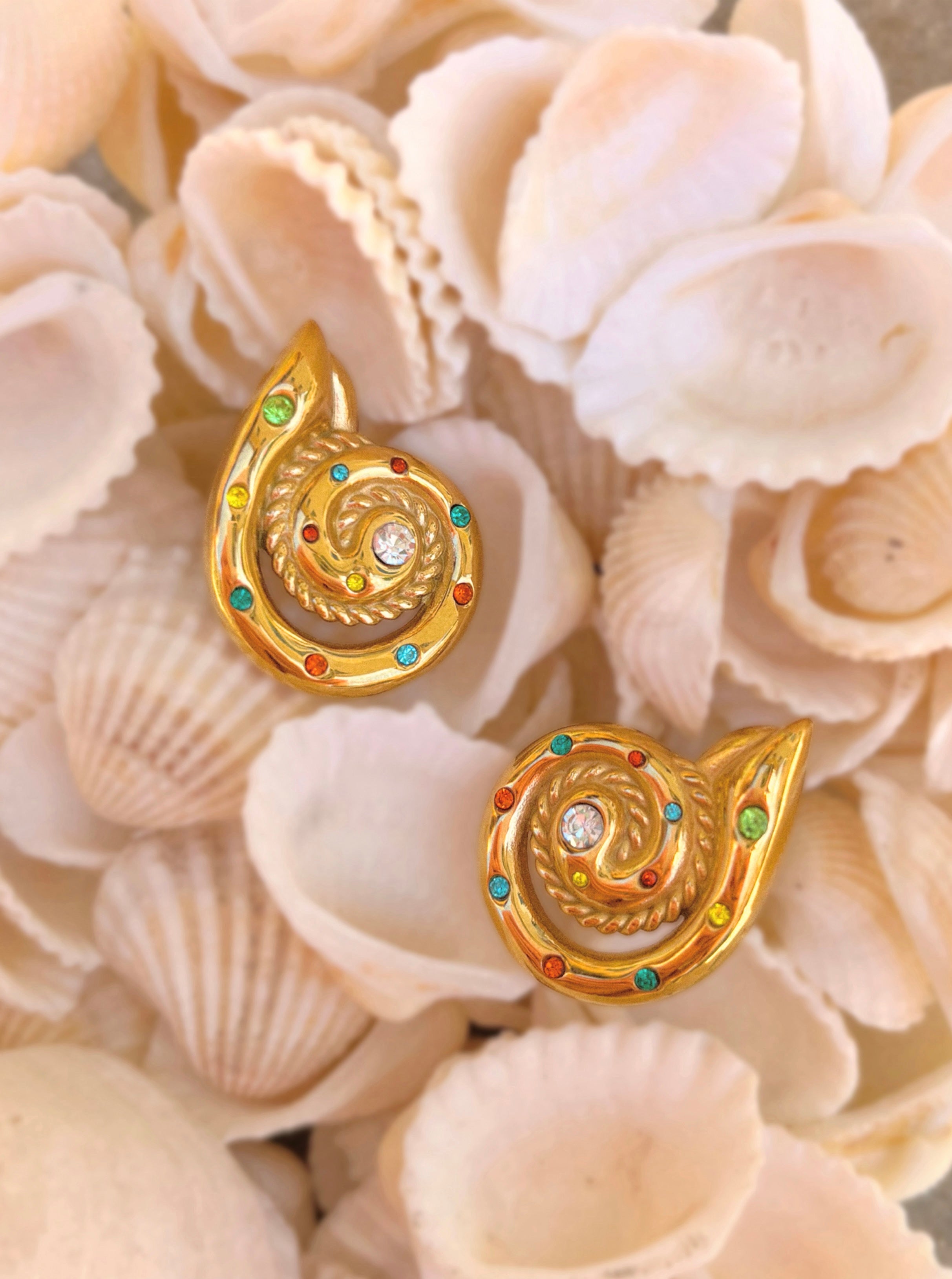 Sea Swirl Earrings