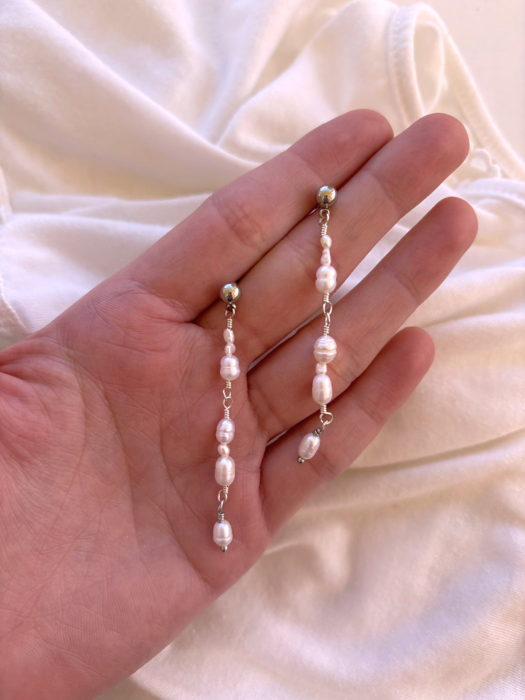 Seaside Pearl Studs