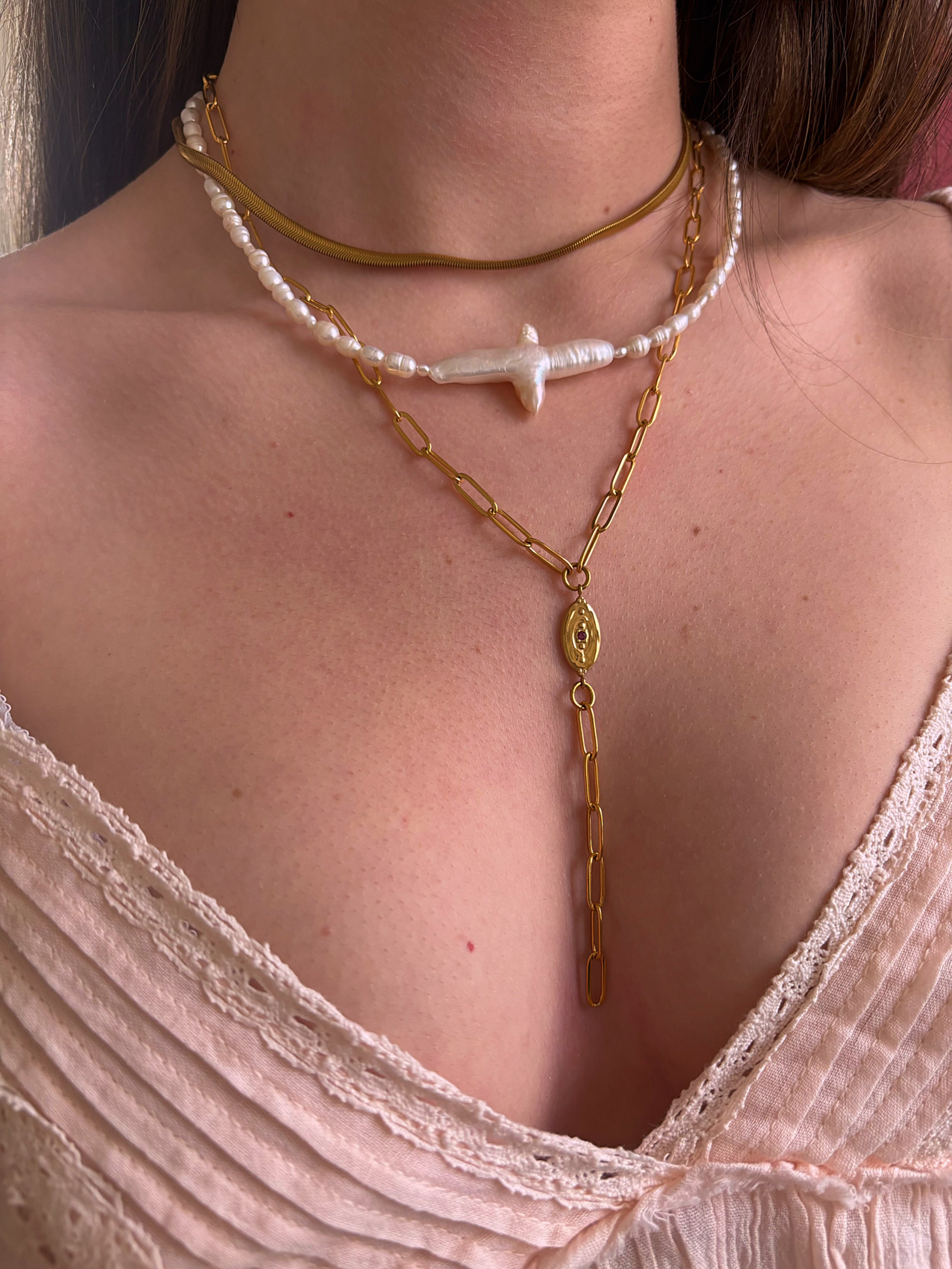 Seaside Pearl Necklace