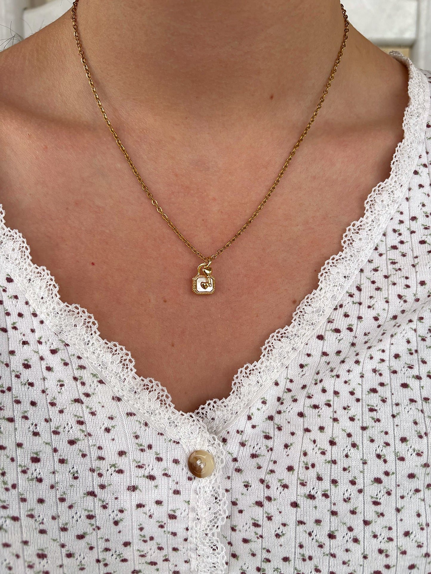 Izzy’s Lock Necklace