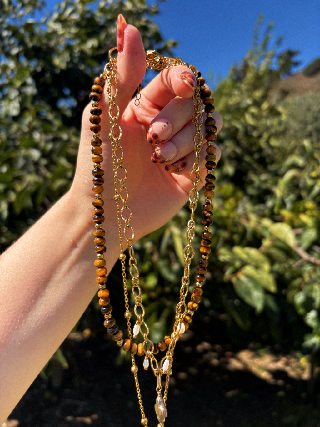 Cinnamon Cider Charm Necklace