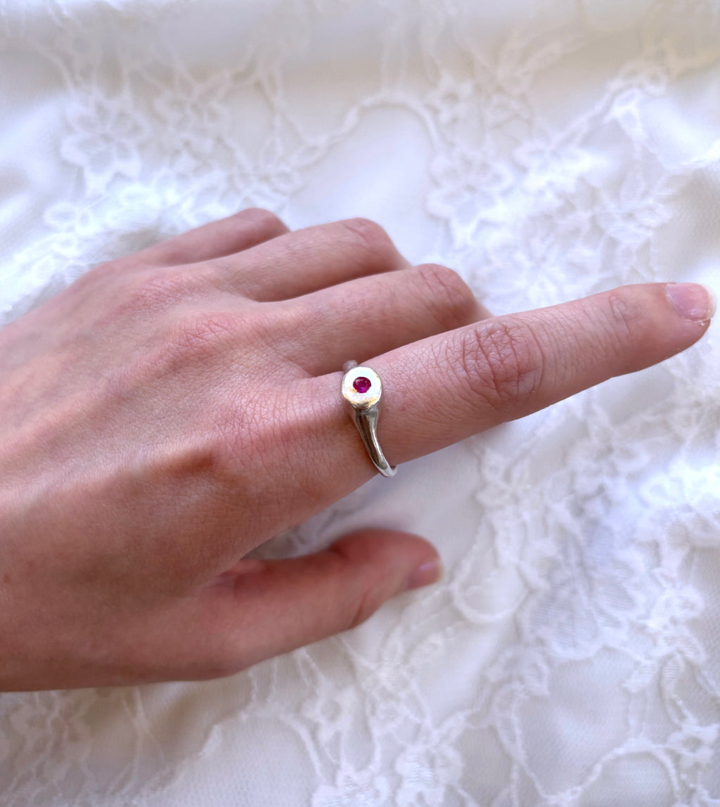 Ruby Signet Ring