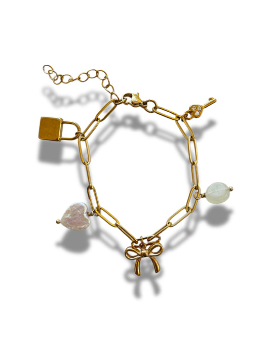 Lovey Dovey Charm Bracelet