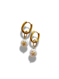 Pearl Star Earrings