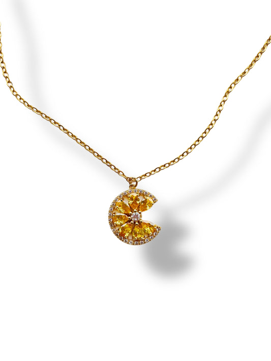 Orange Juice Necklace