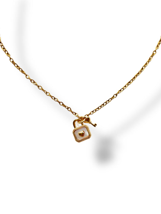 Izzy’s Lock Necklace
