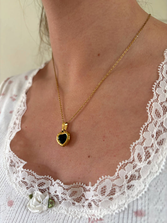 Vintage Heart Necklace