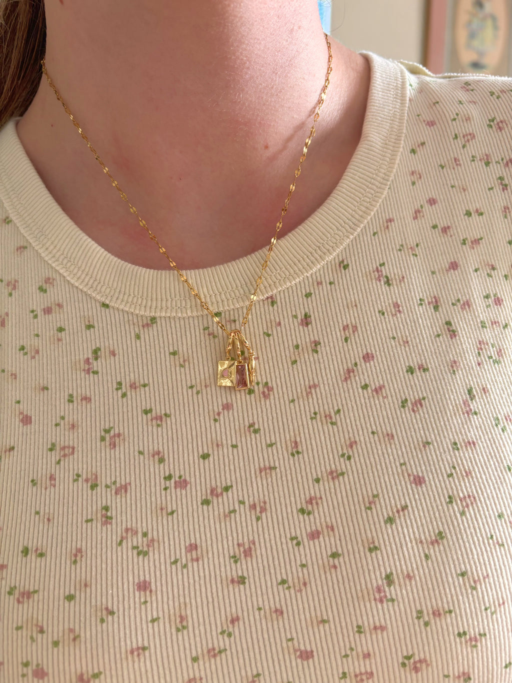 Love Letter Charm Necklace