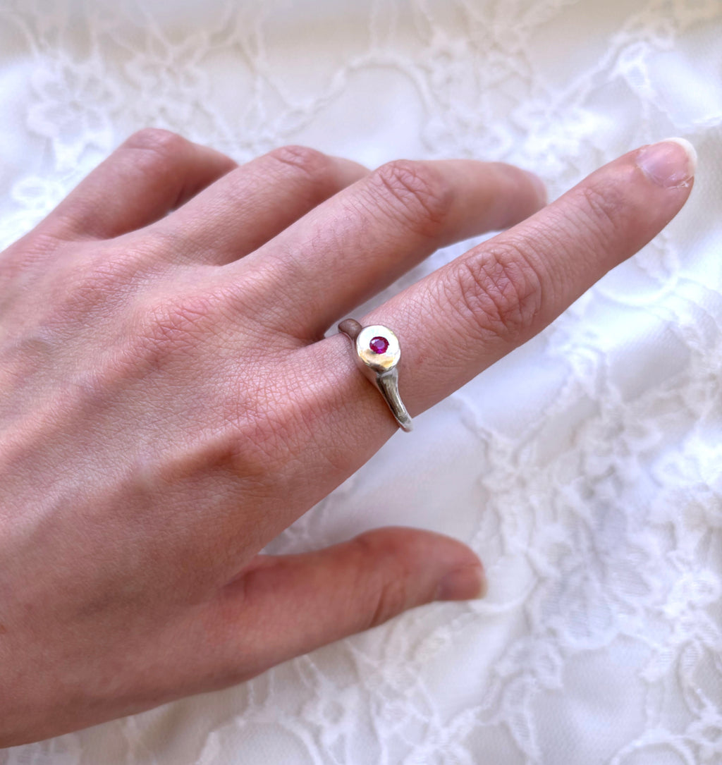 Ruby Signet Ring