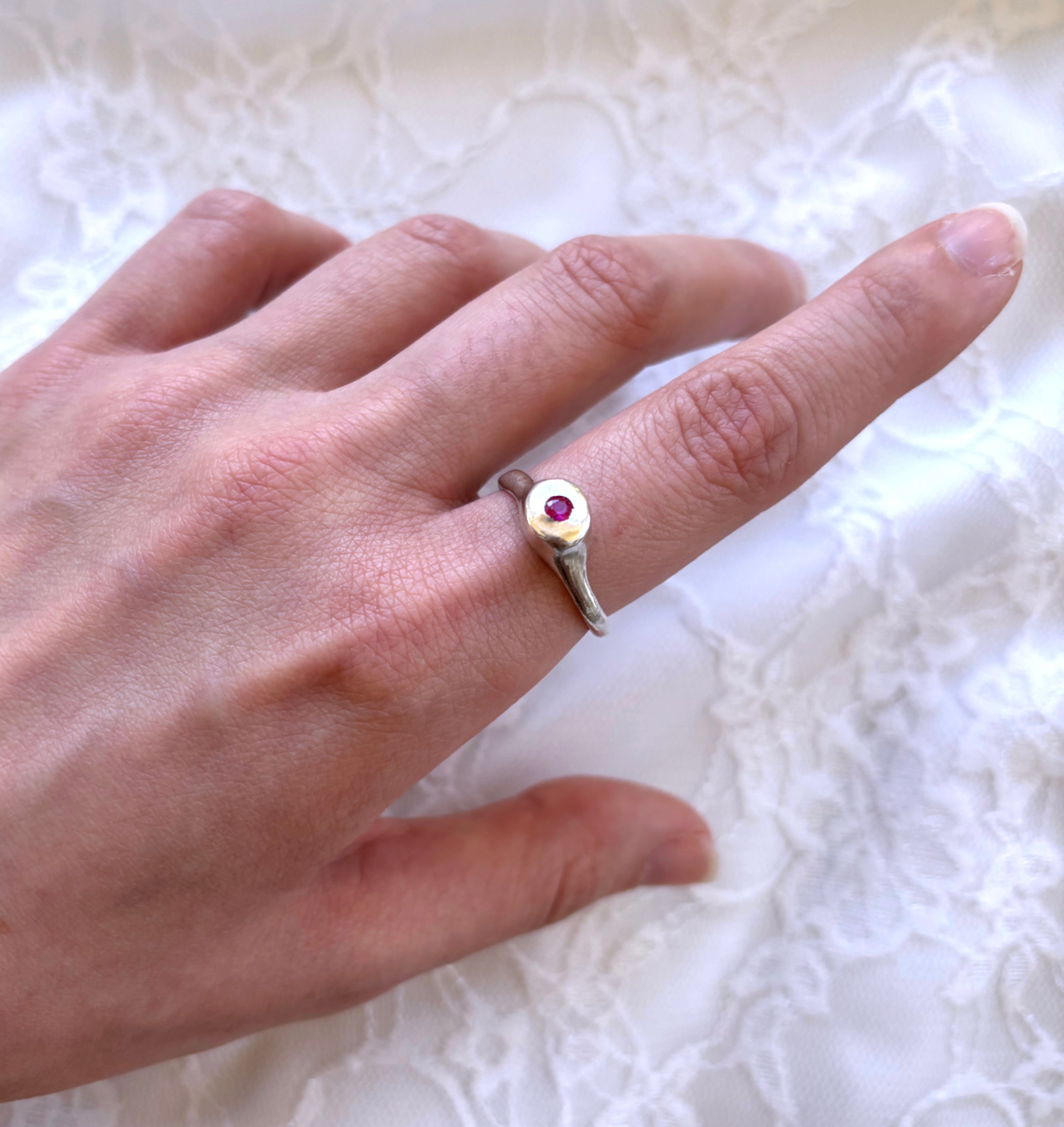 Ruby Signet Ring