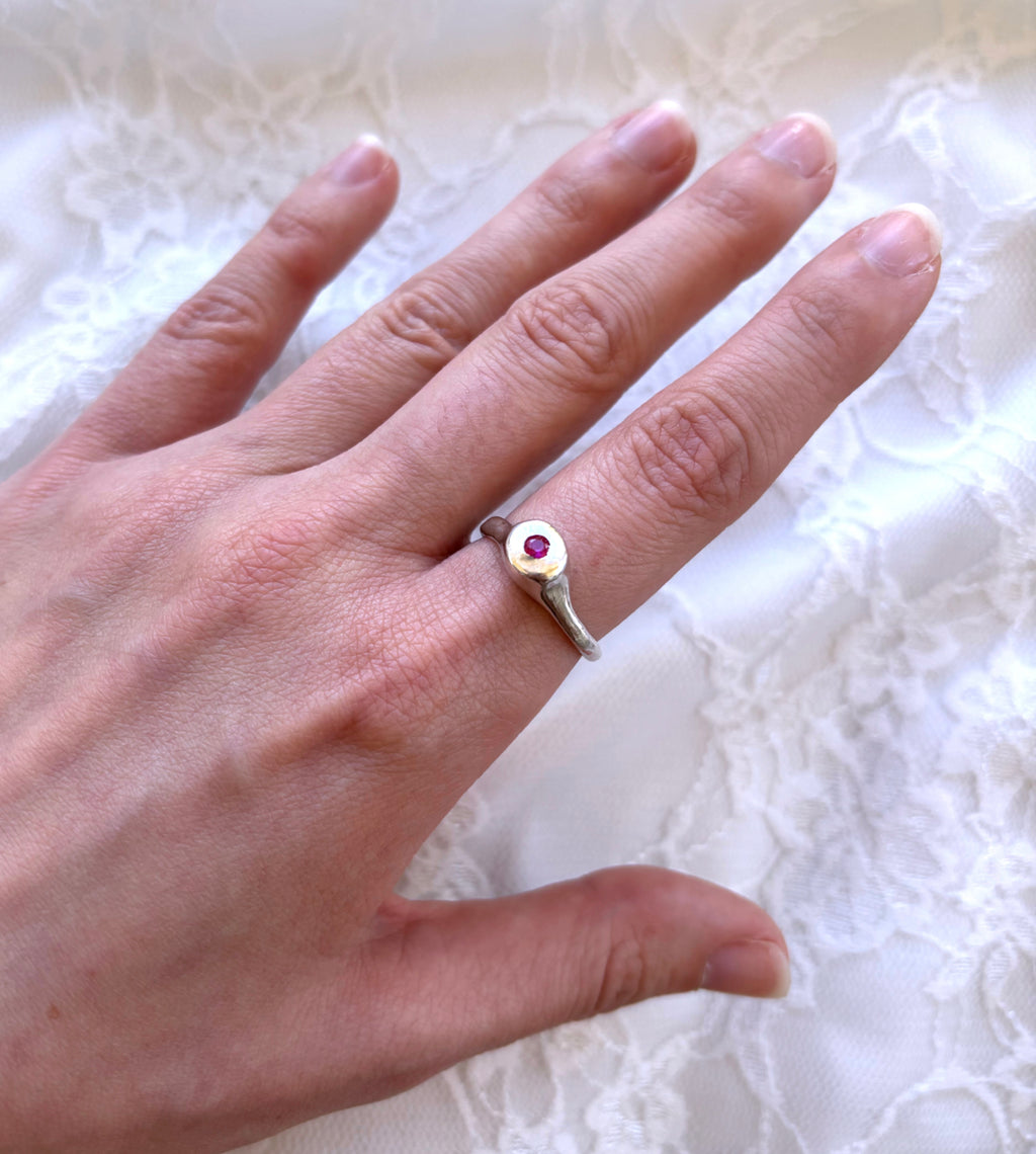 Ruby Signet Ring
