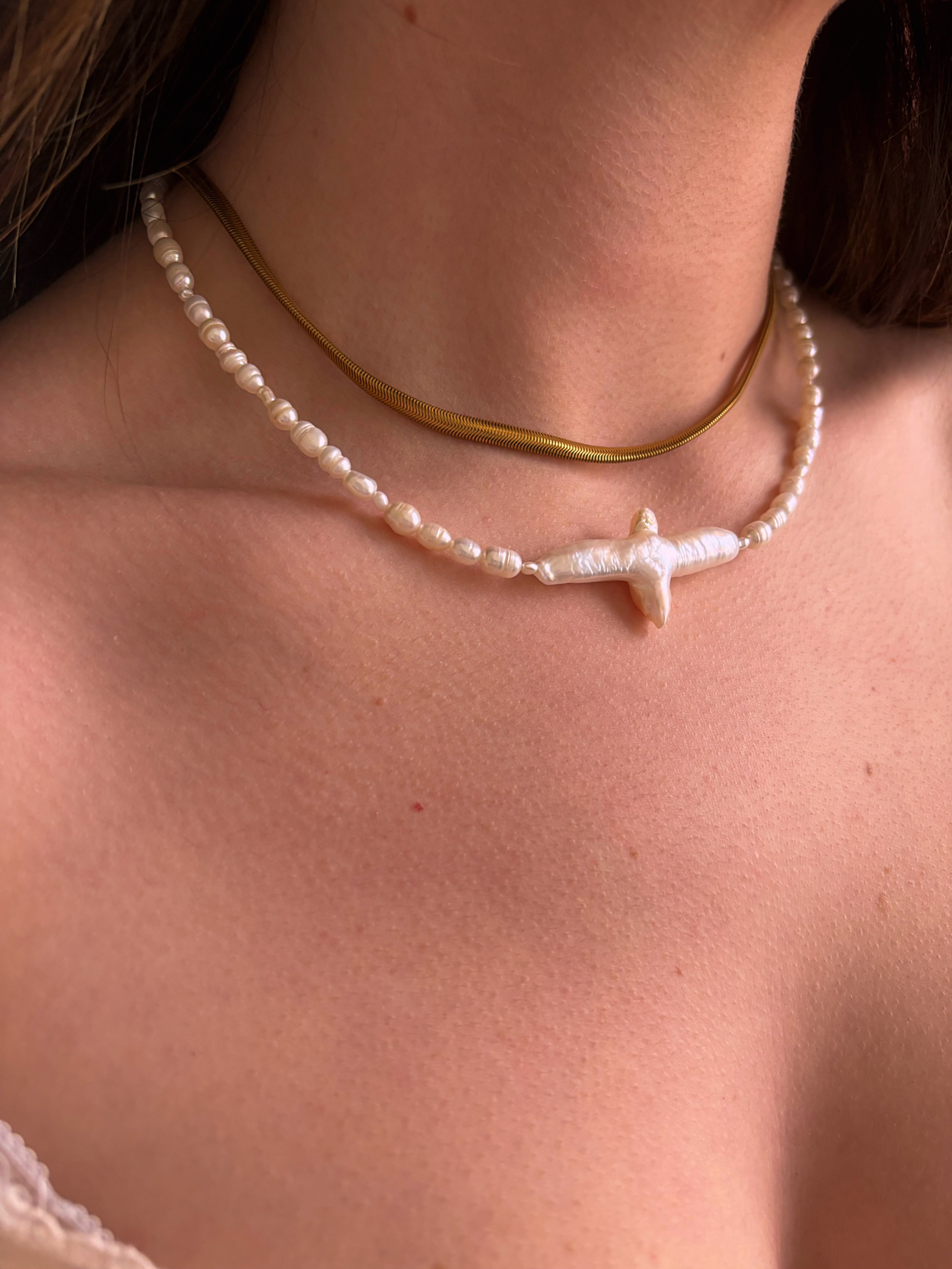 Seaside Pearl Necklace